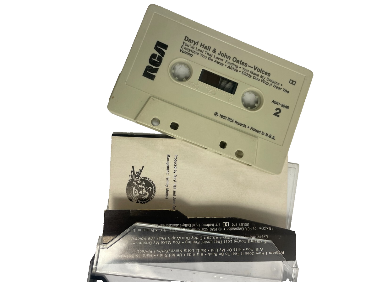 Daryl Hall & John Oates Voices How Does It Feel To Be Back Big Kids #Cassette