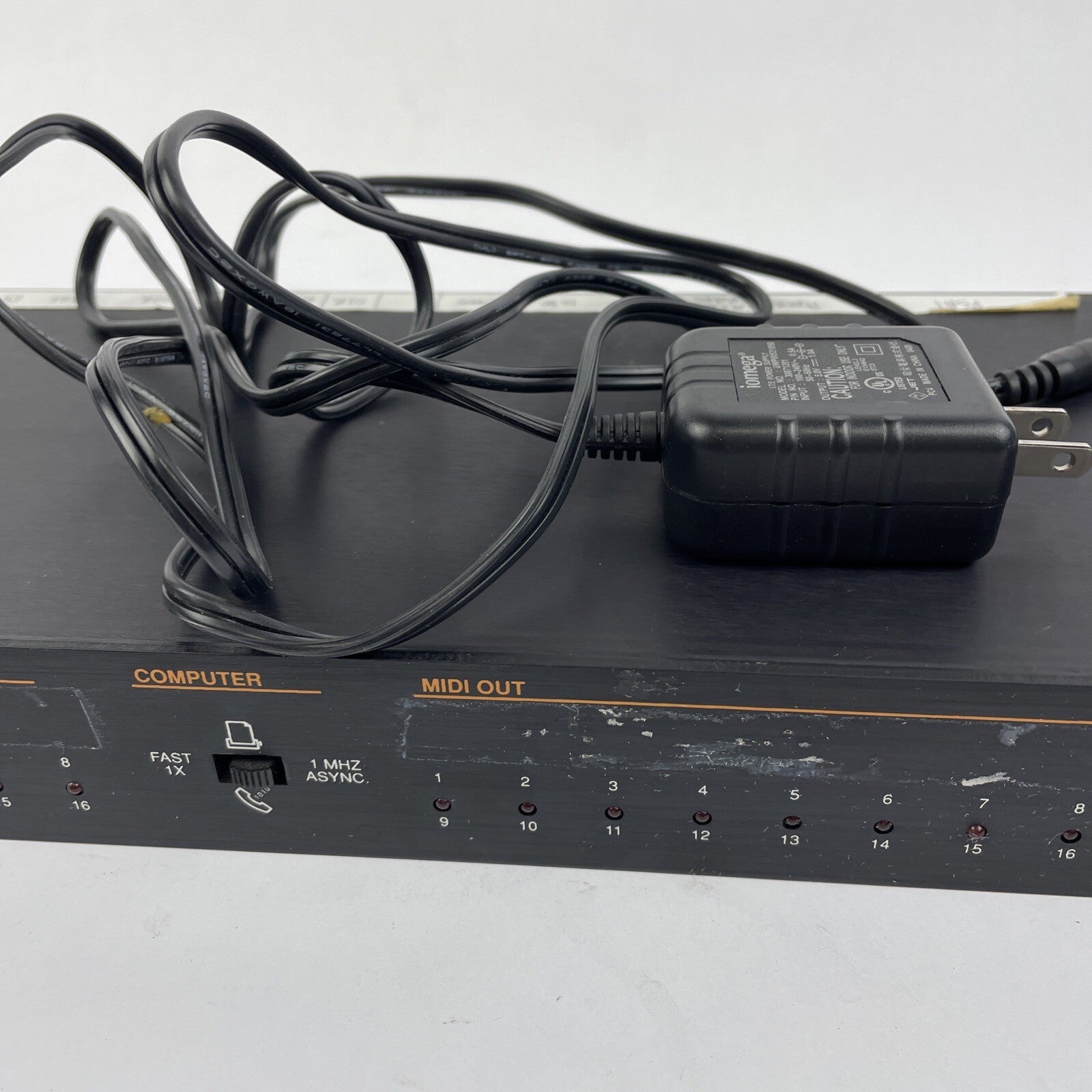 Mark of the Unicorn MOTU Midi Time Piece AV Interface 128 Channels SMPTE w Cord