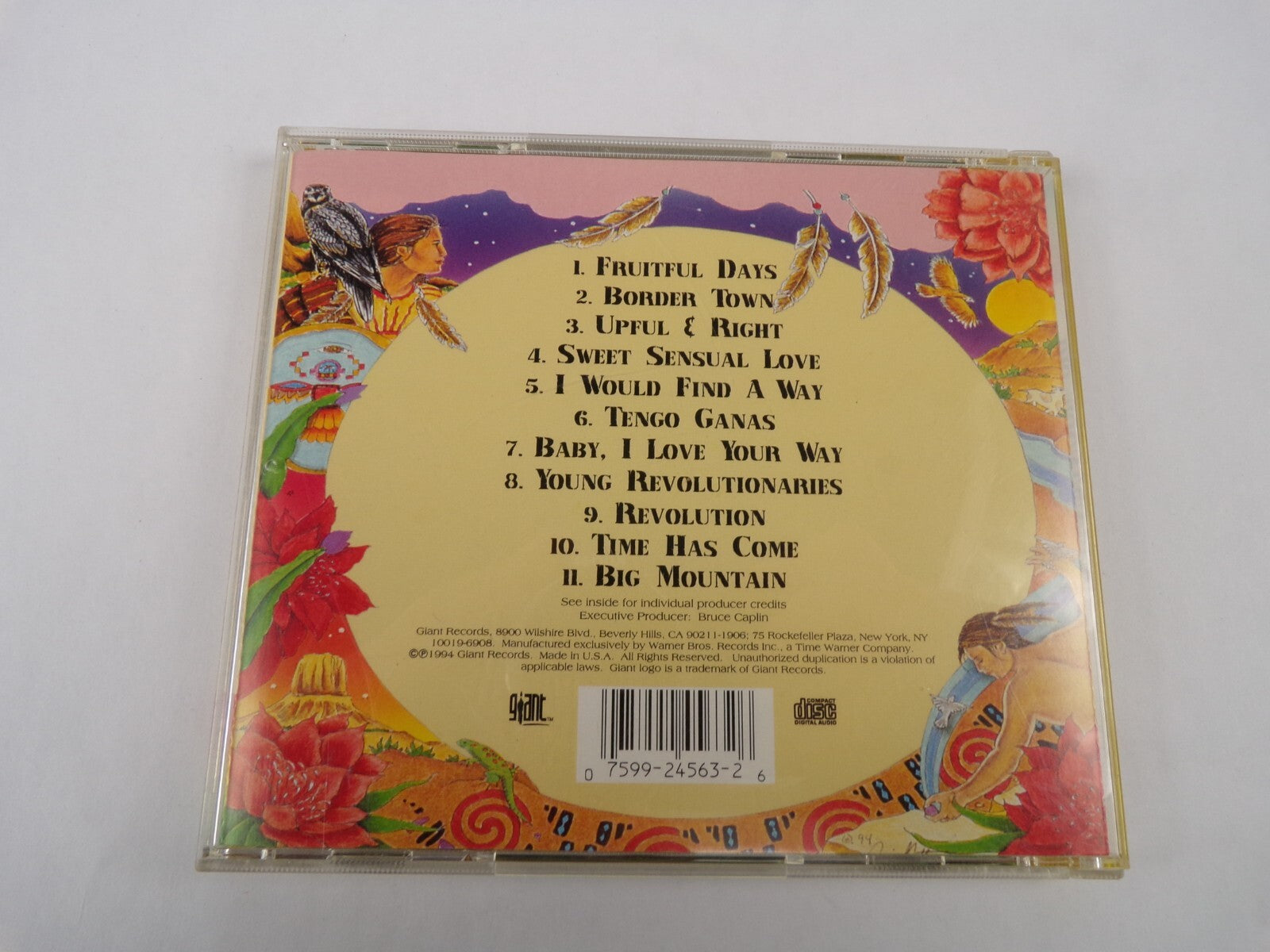Big Mountain Unity Fruitful Days Border Town Upful Right Times Has Come CD#58