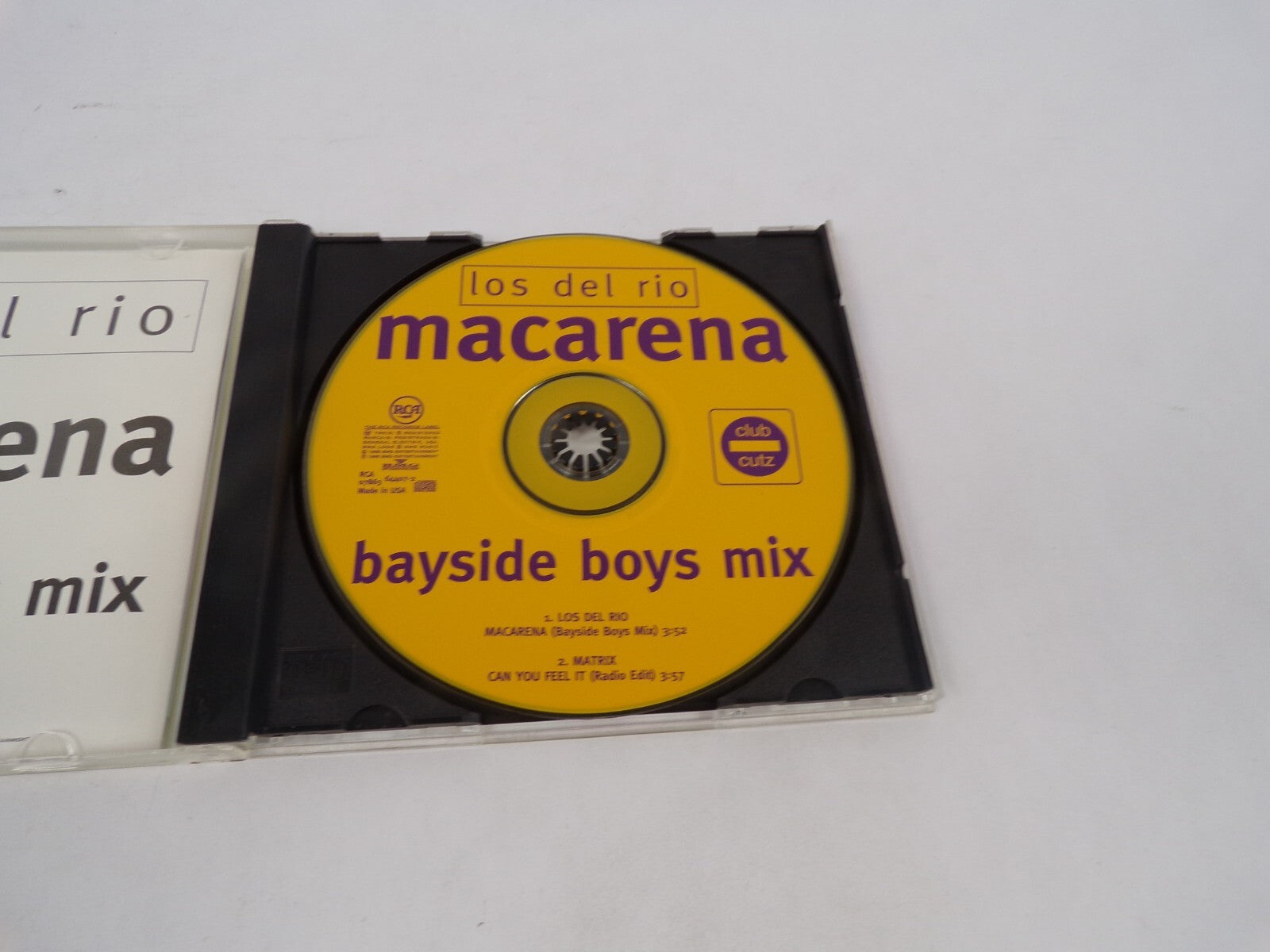 Los Del Rio Macarena Bayside Boys Mix LOS Del RNO Macarena Matrix Can You CD#69