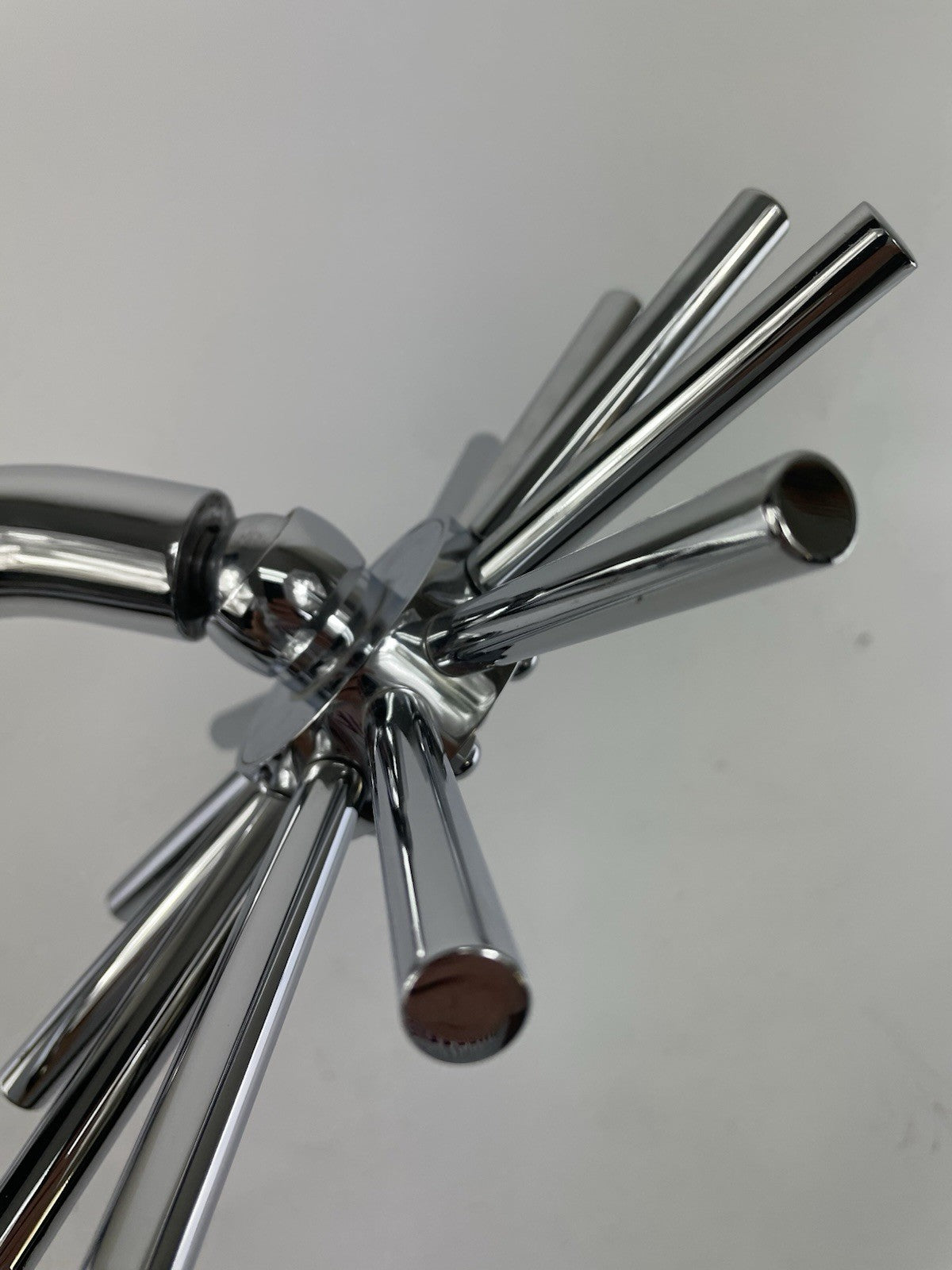 Polished Bathroom Shower Heads Rainfall Overhead Top Shower Sprayer 10 arms