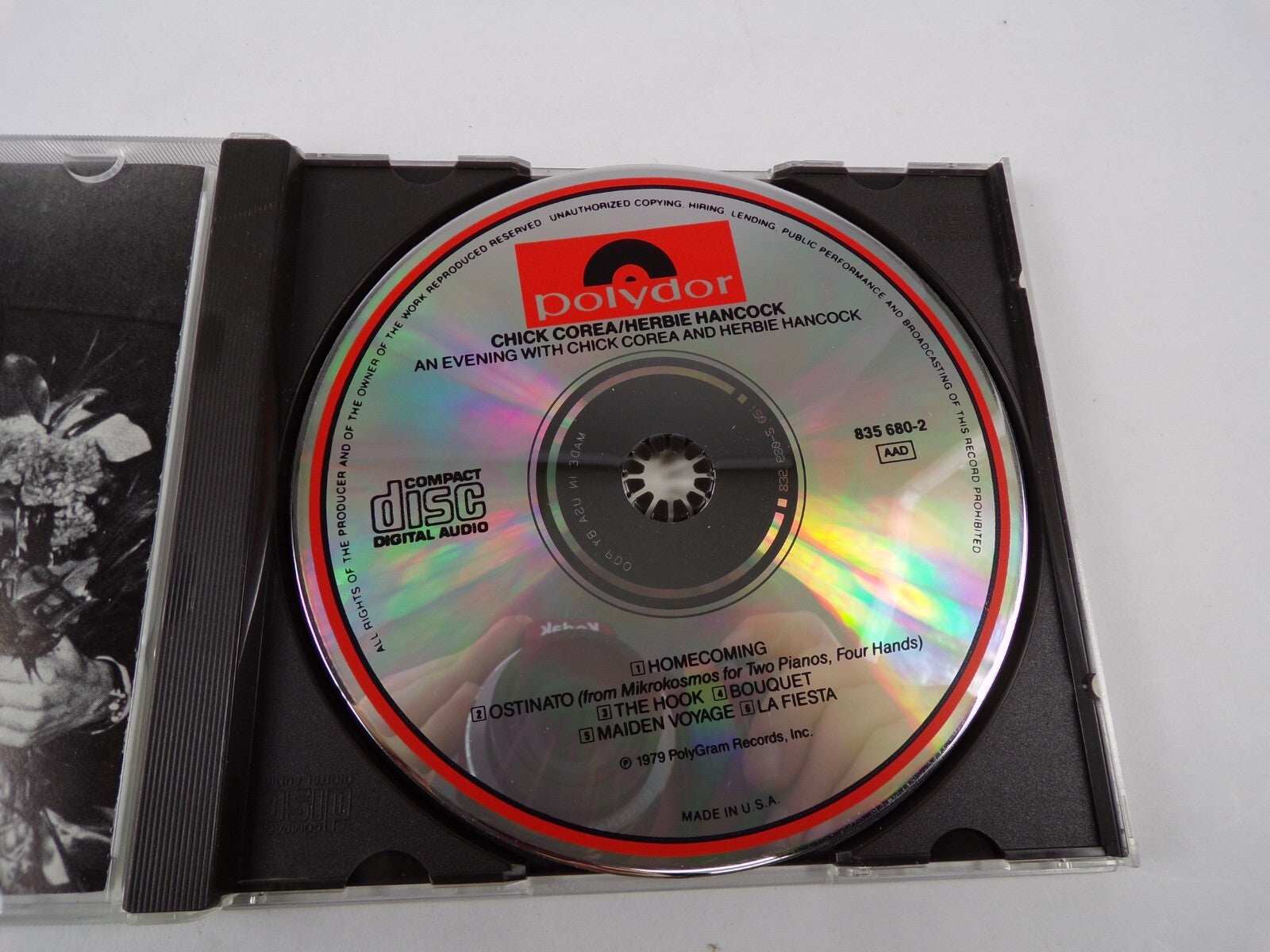 An Evening With Chick Corea & Herbie Hancock The Hook La Fiesta CD#35