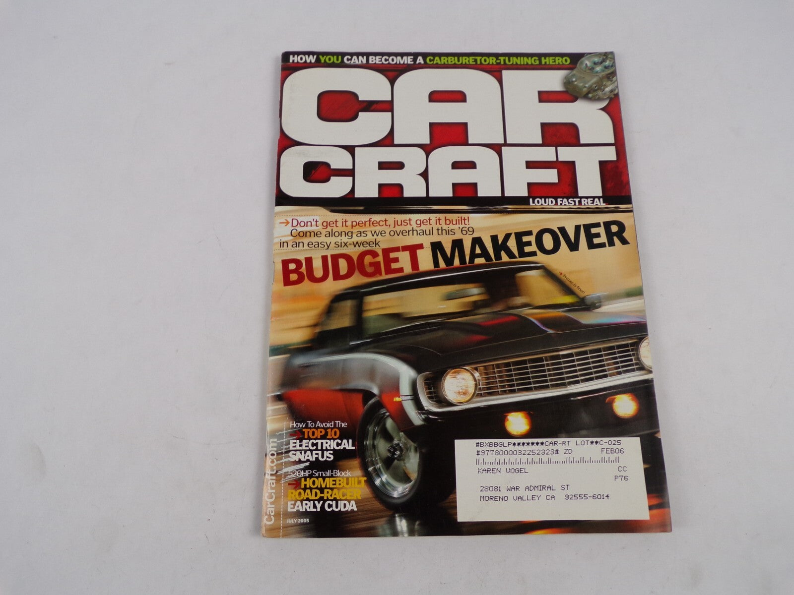 July 2005 Car Craft Budget Makeover How You Can Become A Carburetor-Tuning Hero