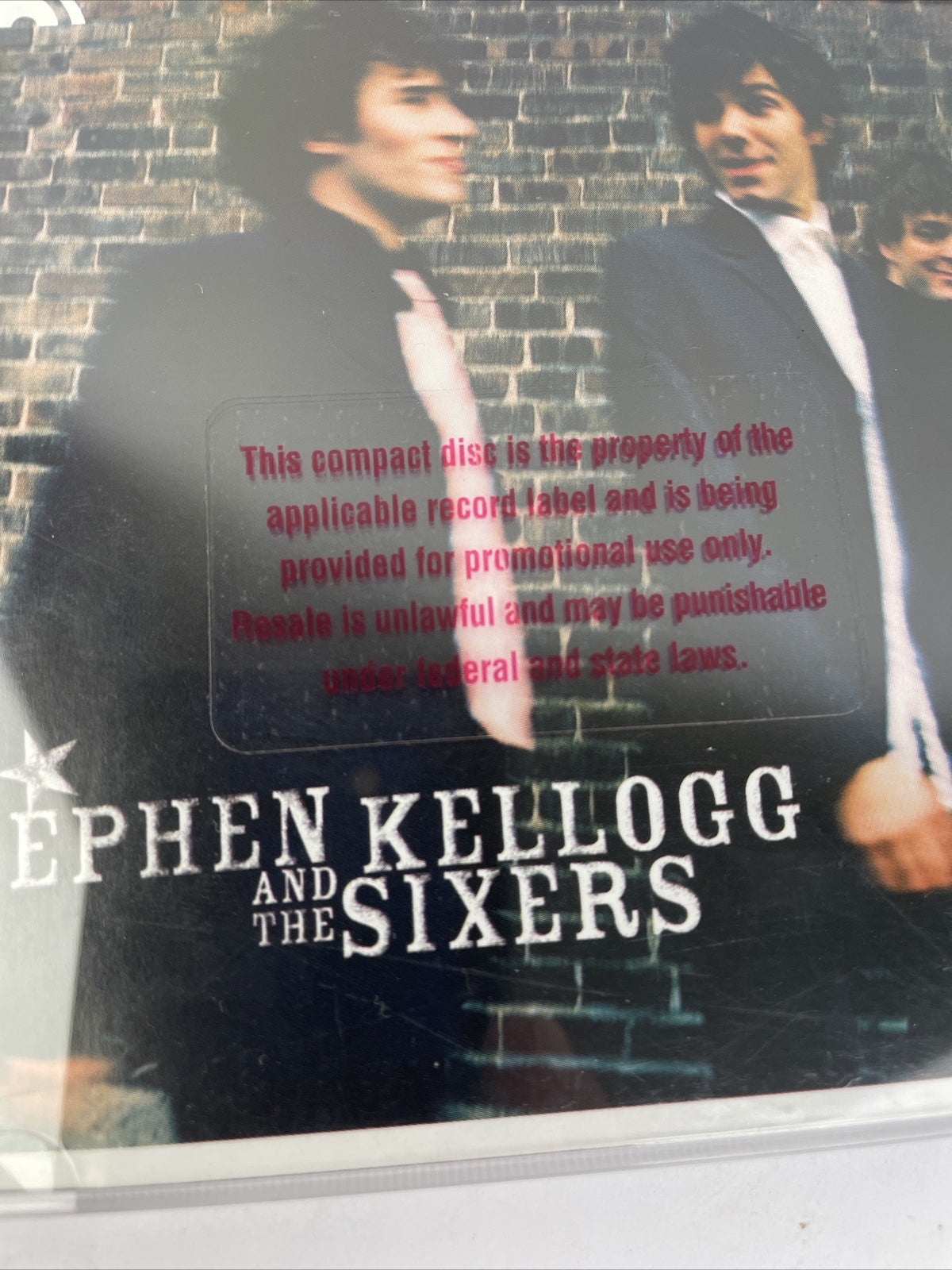 Stephen Kellogg and the Sixers Stephen Kellogg & the Sixers Audio CD 2005 Promo