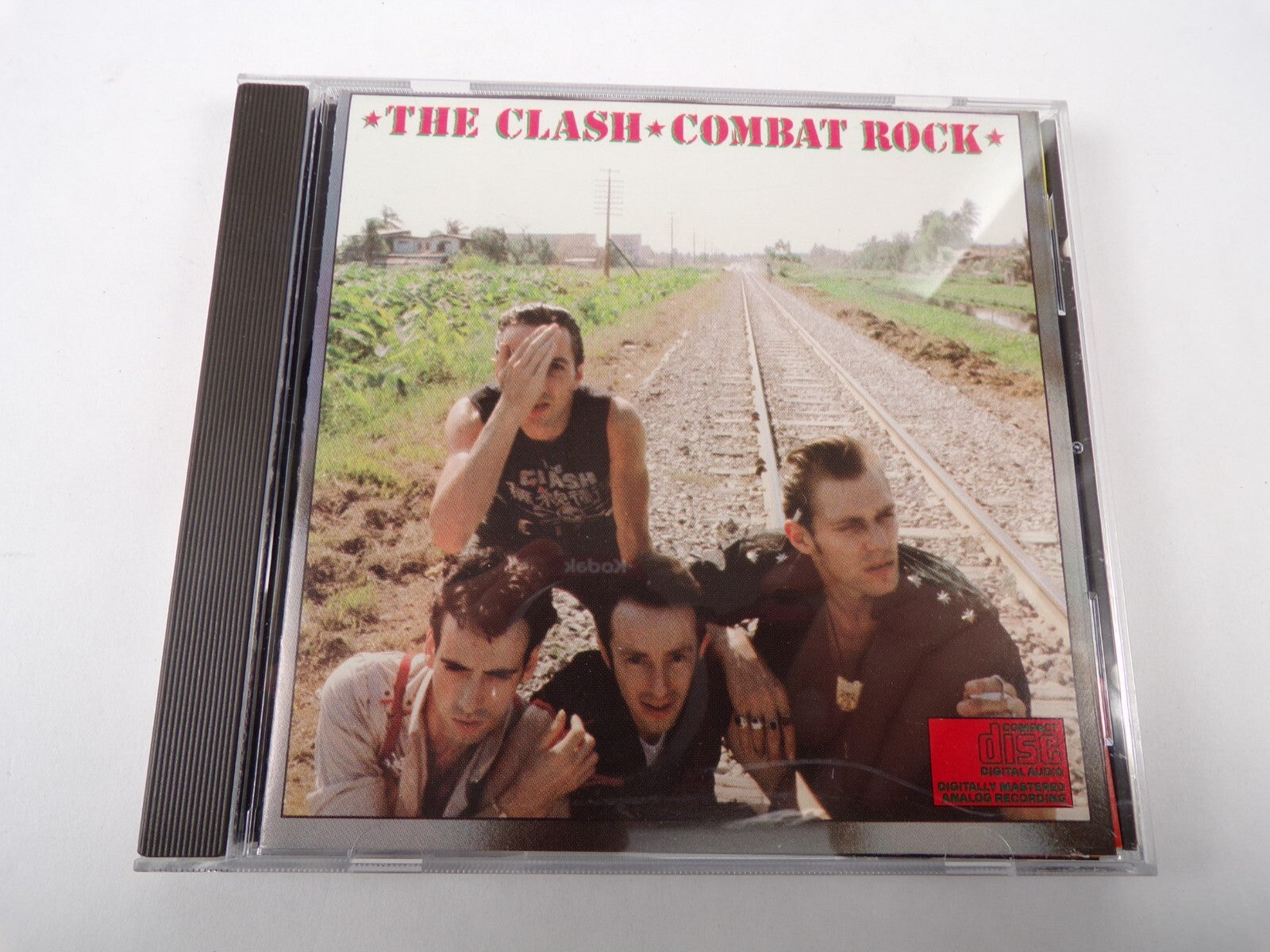 The ClashCombat Rock Know Your Right Car Jamming Red Angel Dragnet CD#56