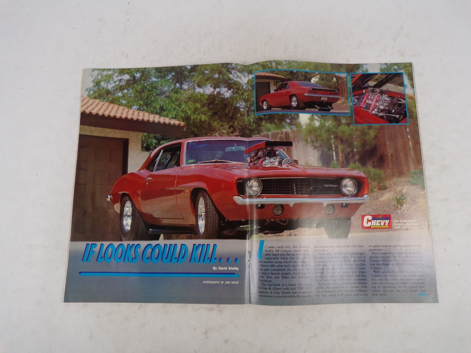 August 1989 All Chevy The Complete Chevrolet Magazine How To: Break The Engine