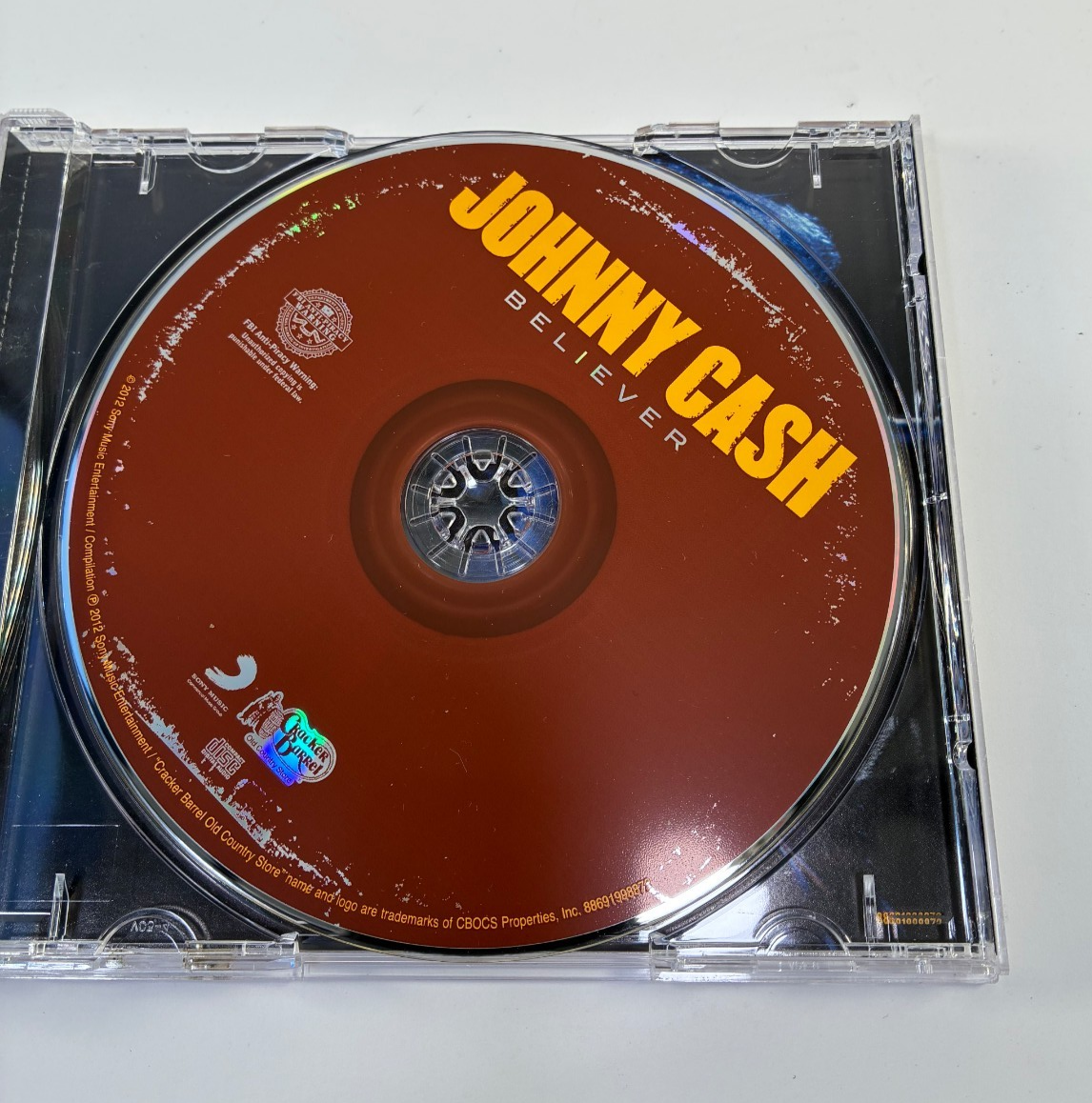 Johnny Cash Believer Sony Music CD 2012