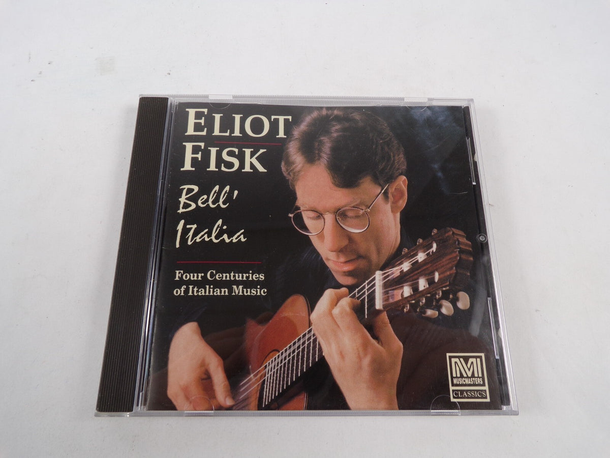 Eliot Fisk Bell Italia Four Centuries Of Italian Music Music Masters CD #43
