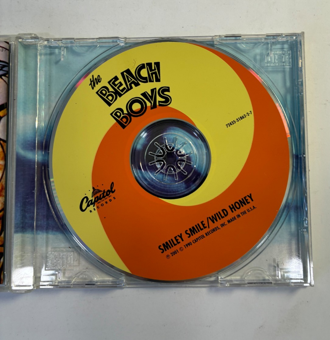 Beach Boys Smiley Smile Wild Honey Capitol Remaster CD 2001