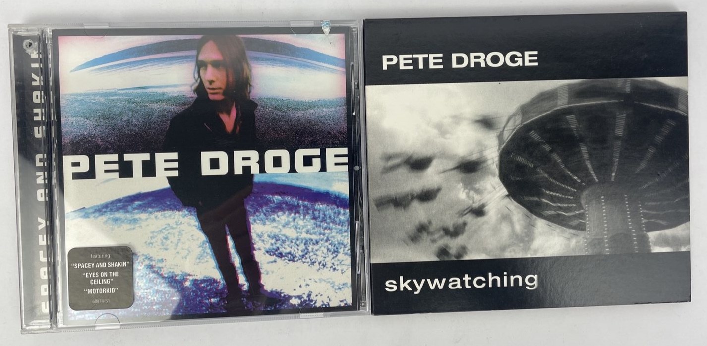 Spacey and Shakin by Pete Droge (CD, Apr-1998, Epic) + SKYWATCHING (2003) DEF