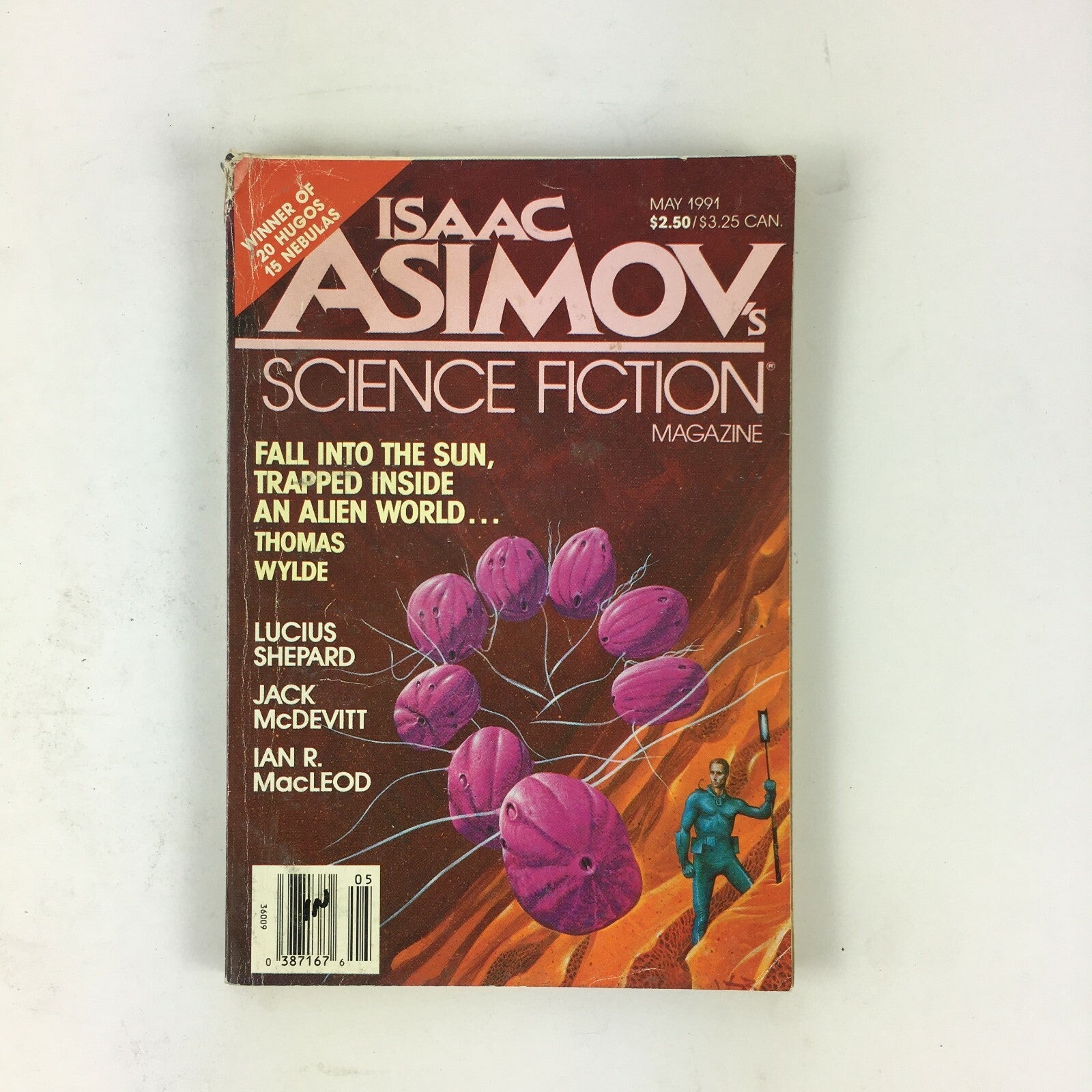 May 1991 Isaac Asimov's Science Fiction Magazine Lucius Shepard Jack McDevitt