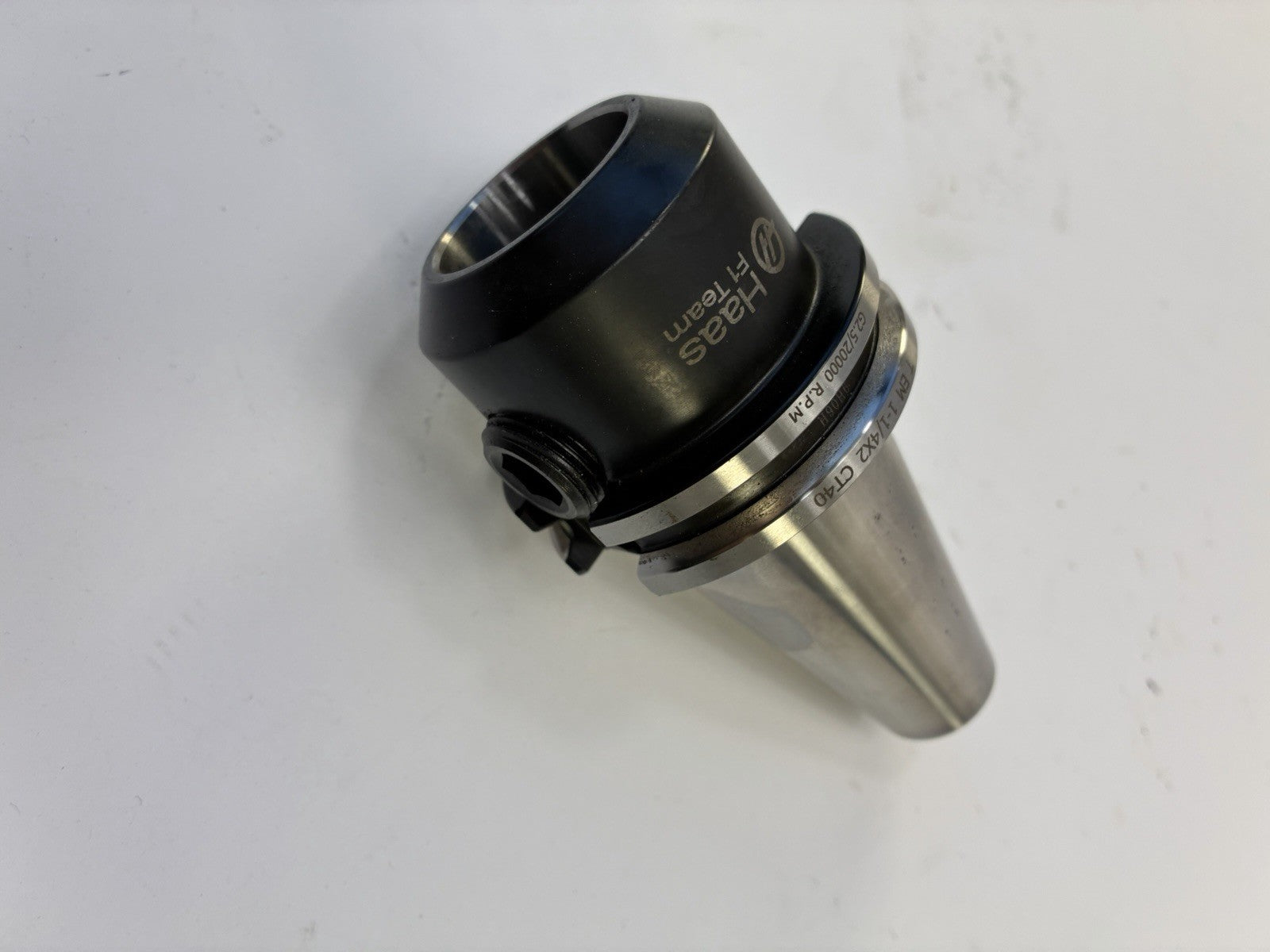 Haas CT40 1-1/4" x 2" End Mill Holder G2.5 20000 RPM F1 Team