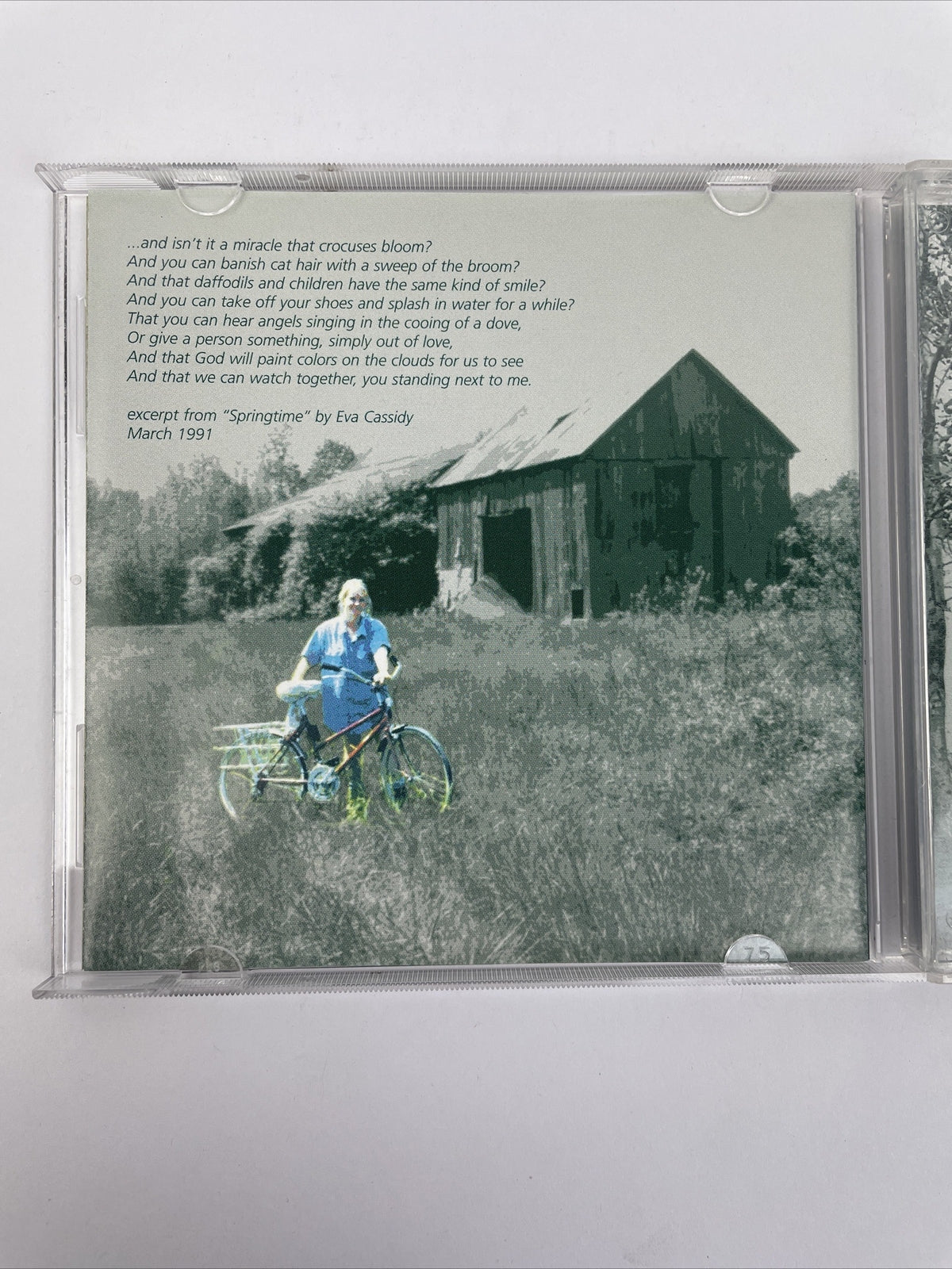 Time After Time - Digital Audio CD By EVA CASSIDY + Song Bird ( BURNT). BC