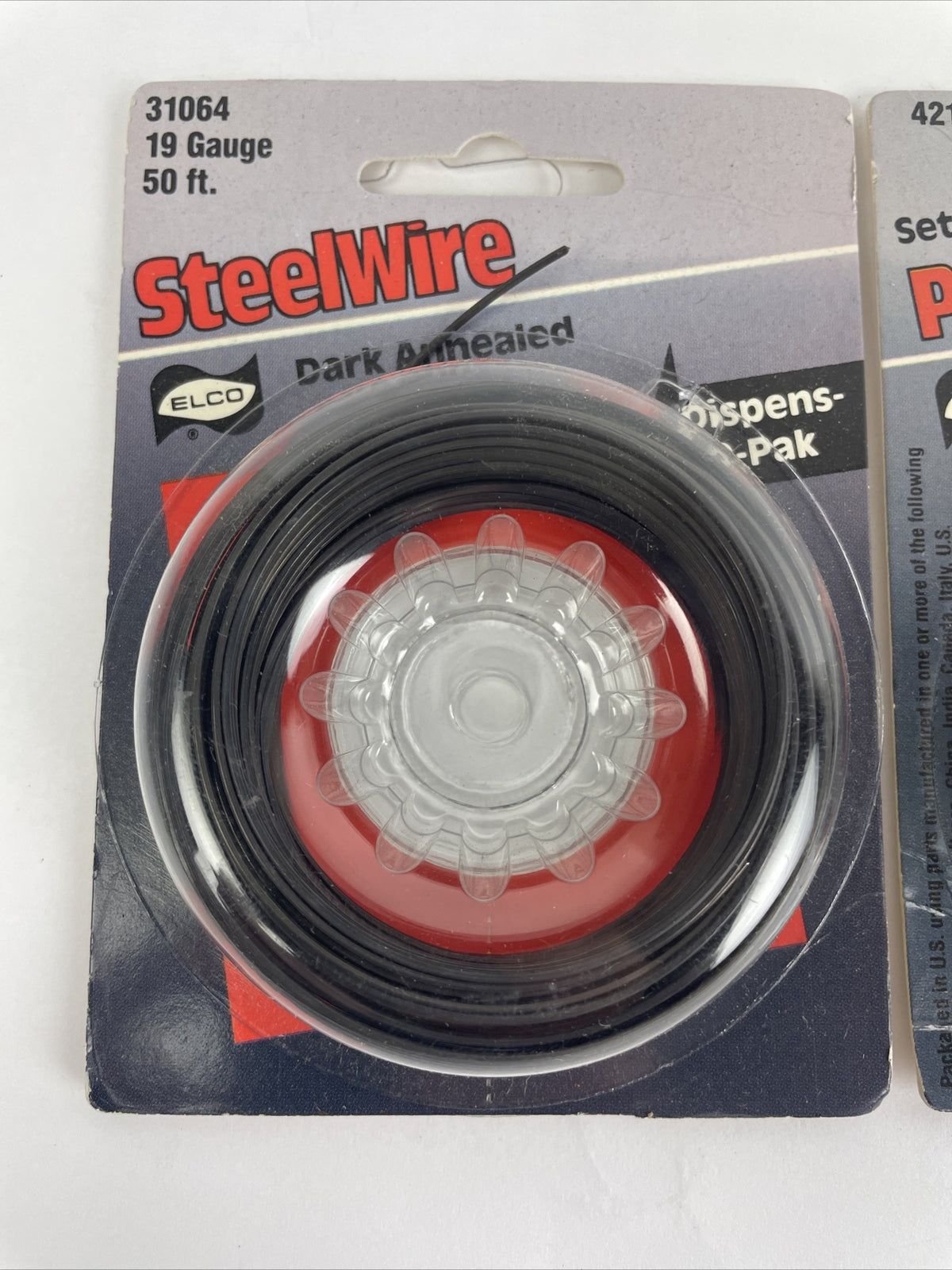 Hillman DARK ANNEALED STEEL WIRE 50 ft 19 Gauge Galvanized 20lb Capacity 123110