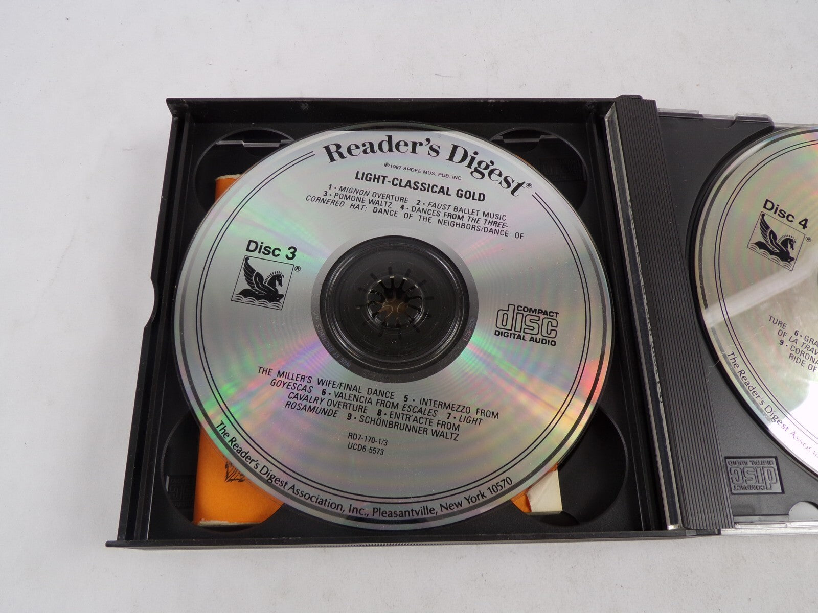Reader's Digest Light-Classical Gold Mignon Overture Faust Ballet Music CD#58