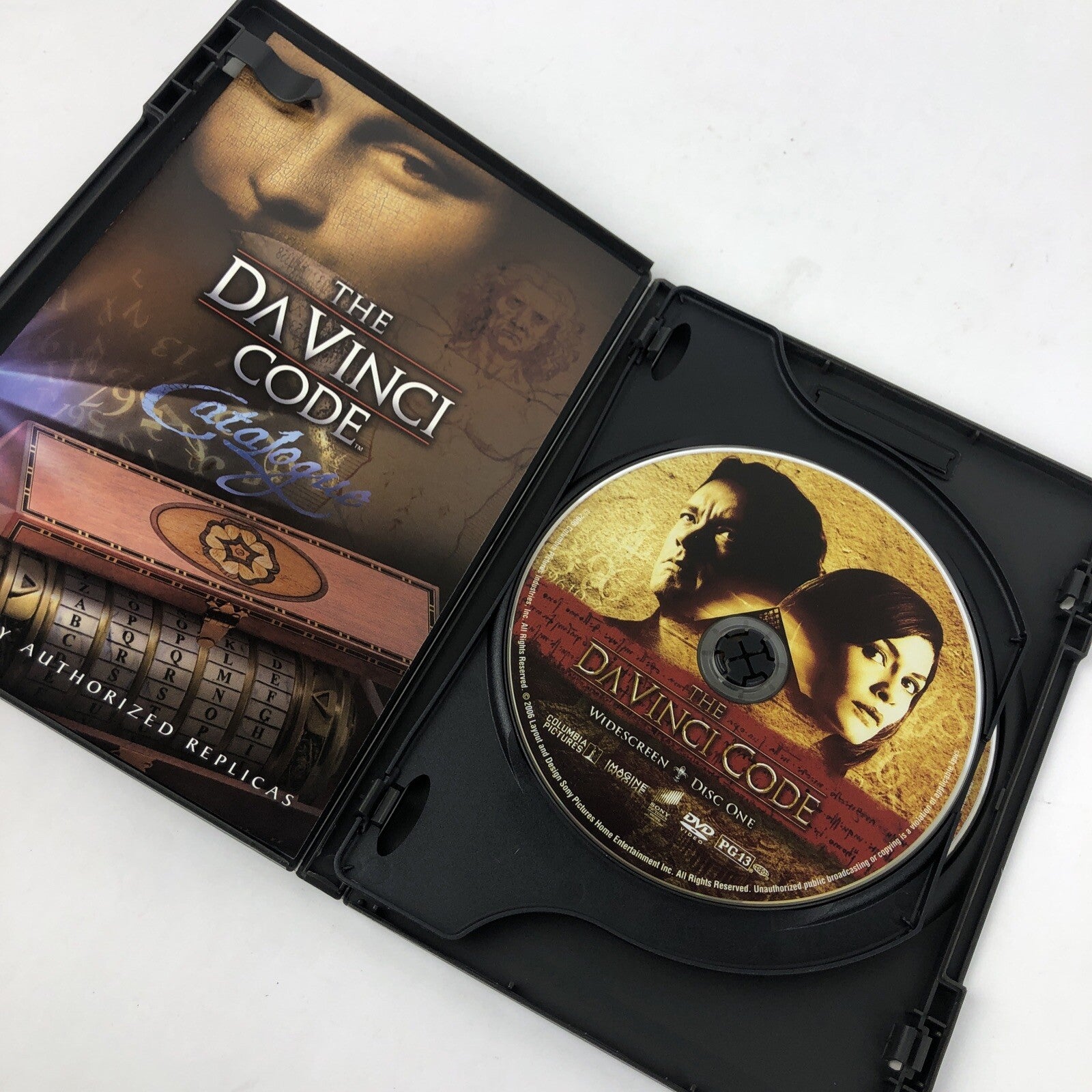 The DaVinci Code (DVD, 2006, 2-Disc Set, Widescreen Special Edition) Mint Discs