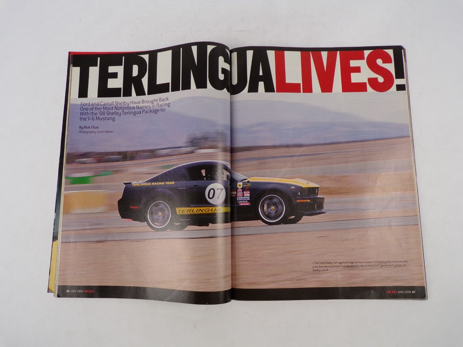 June 2008 Hot Rod Magazine Road Thrash! We Drive 7 Hot Rods And Tell AlTell All