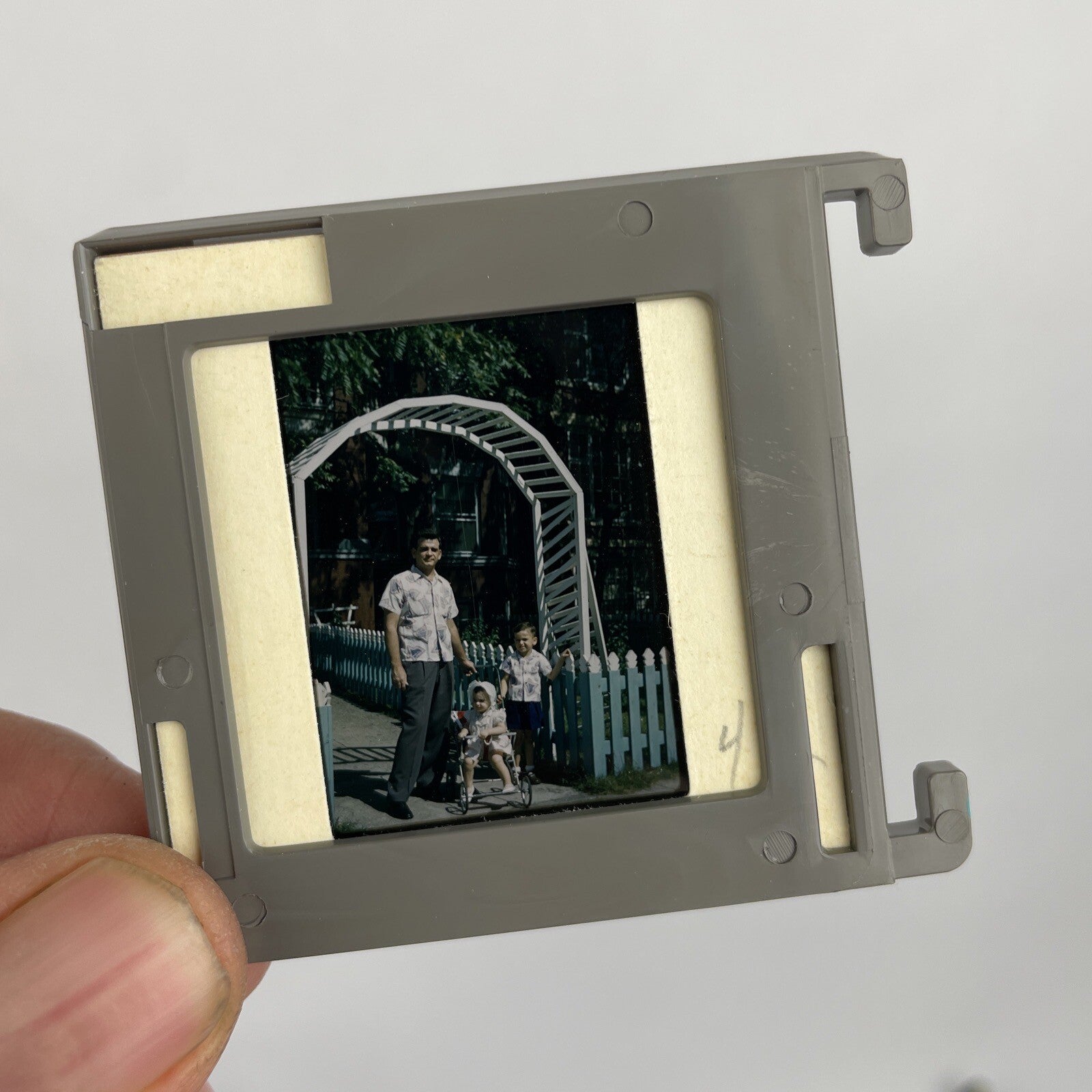 Lot of 6 x Bell & Howell Master Forty Slide Trays + 237 Vintage 1960 Slides LOOK