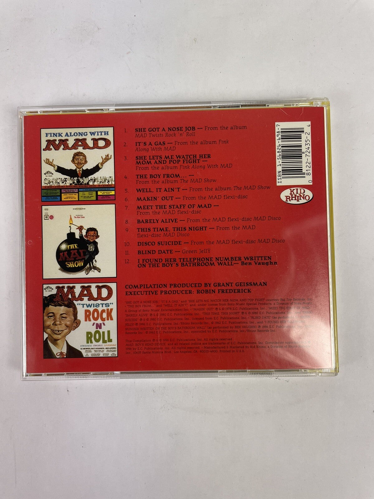 MAD GROOVES: CLASSIC SCHLOCK 'N' ROLL! - Various Artists - CD (Kid Rhino). #4