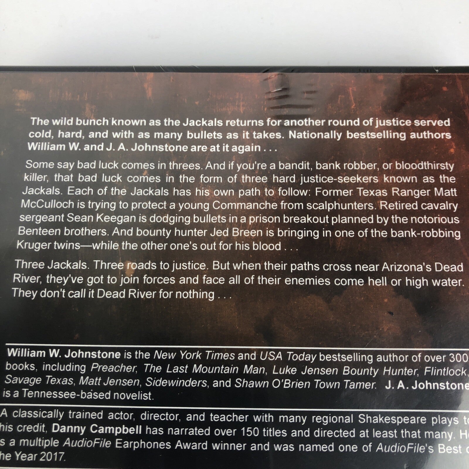 " Stand Up and Die " The Jackals - William Johnstone 8 CD Set Danny Campbell #3