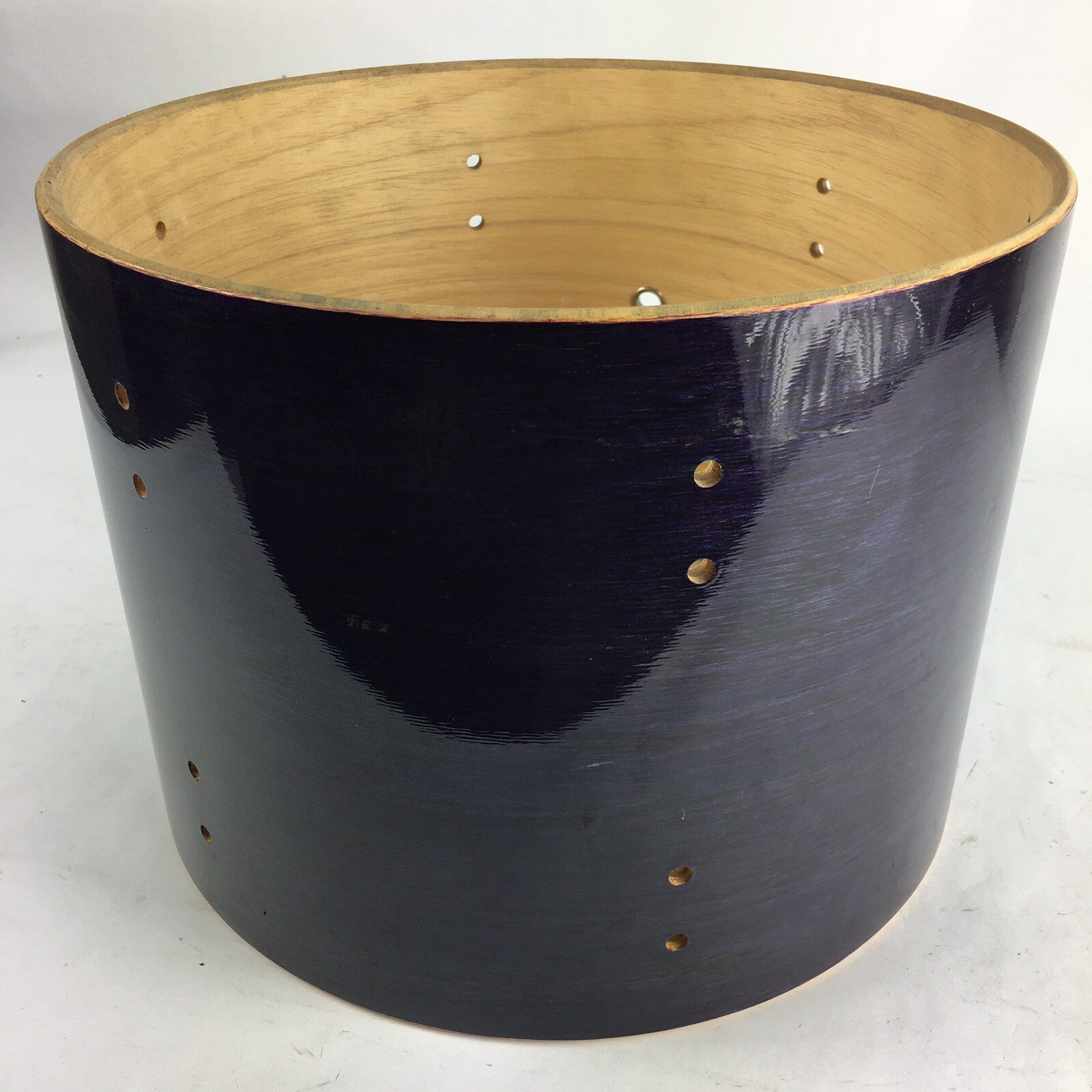 Premier Cabria Birch 12” X 9” Tom Drum Purple Violet stain