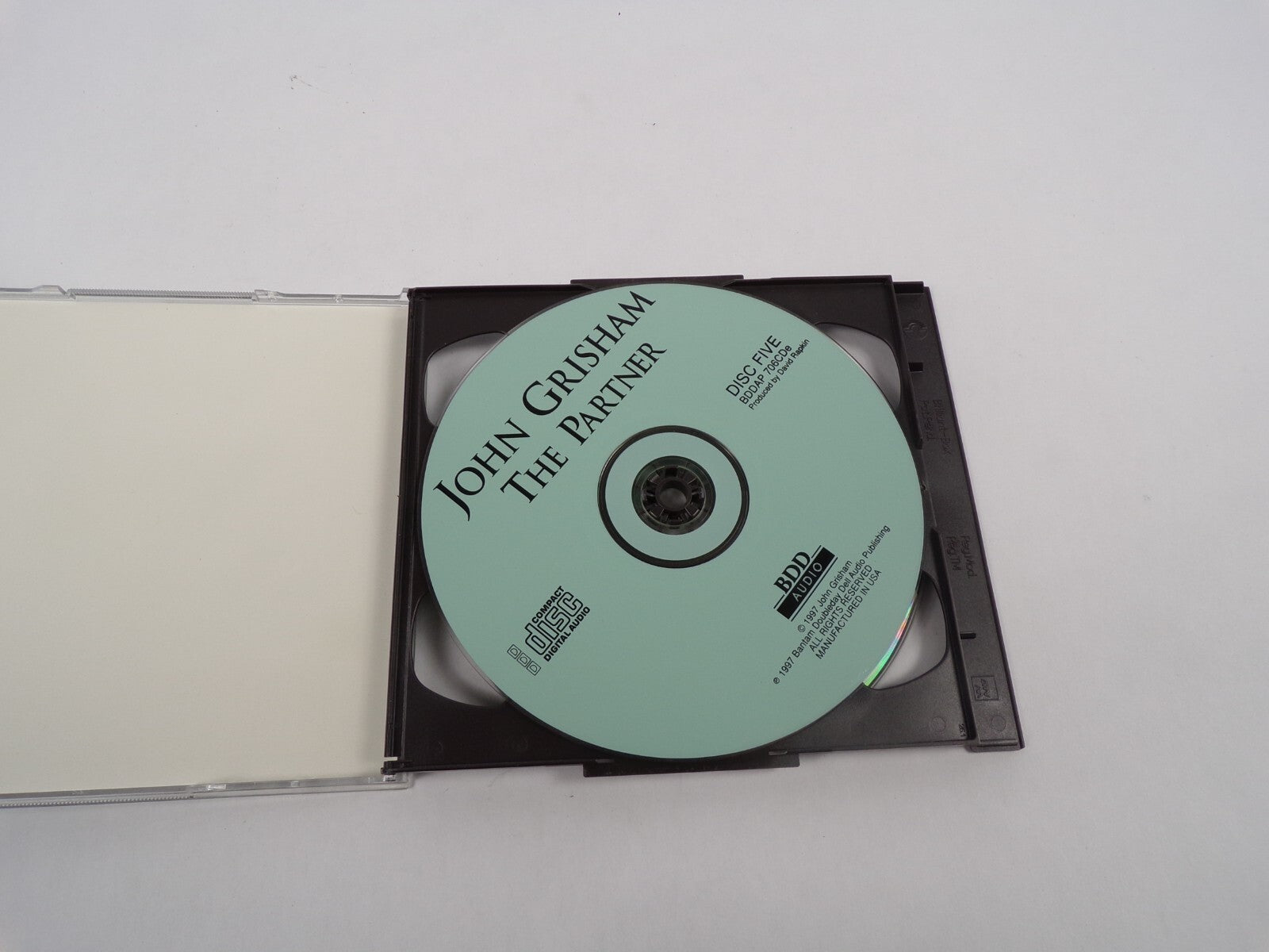 The Partner John Grisham Performance By Michael Beck Bantam Doubleday Dell CD#28