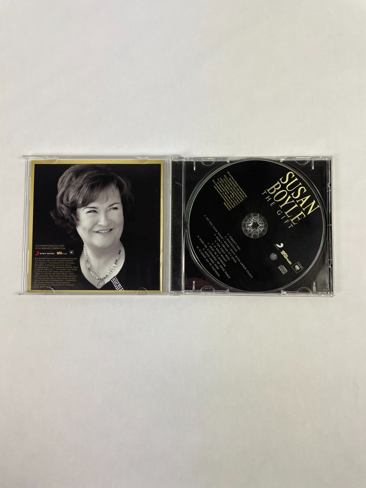 Susan Boyle The Gift Perfect Day O Holy Night The First Noel CD#72
