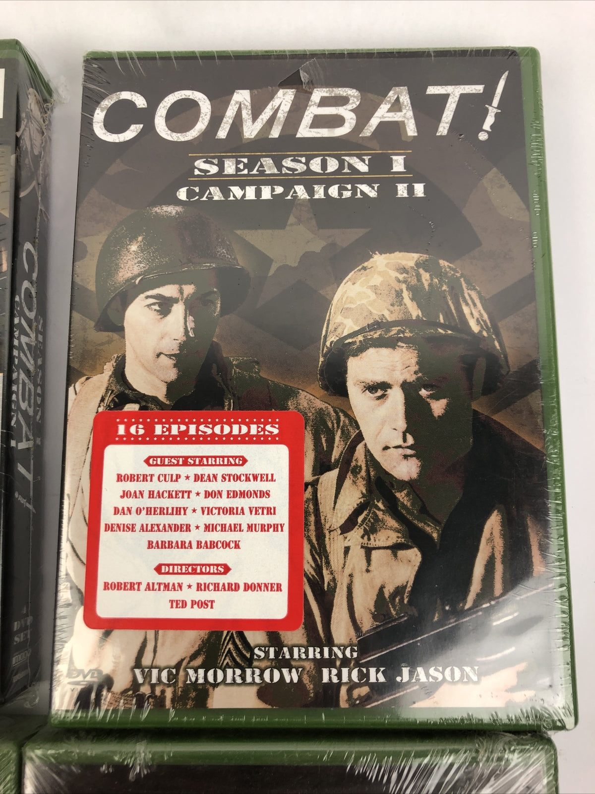 Combat! - Season 1: Campaign 1 NEW (DVD, 2004, 4-Disc Set) WWII War Drama