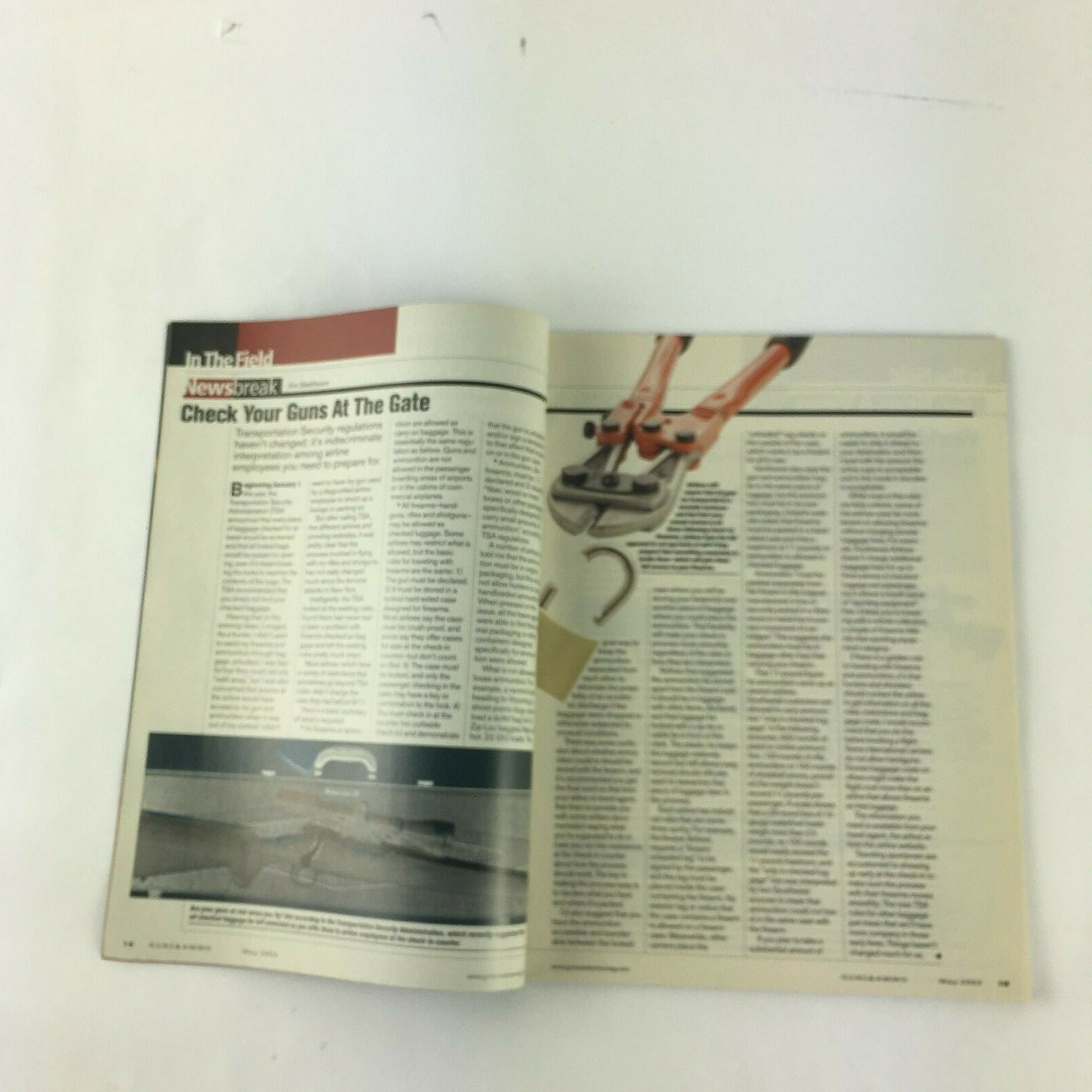 March 2003 Guns & Ammo Magazine Power Launch Smith & Wesson's First-Ever .50 Cal
