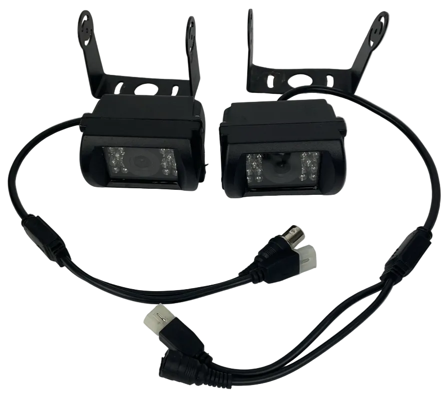 Lot of 2 WatchGuard 4RE infrared waterproof cameras WDM-V6001B-CM