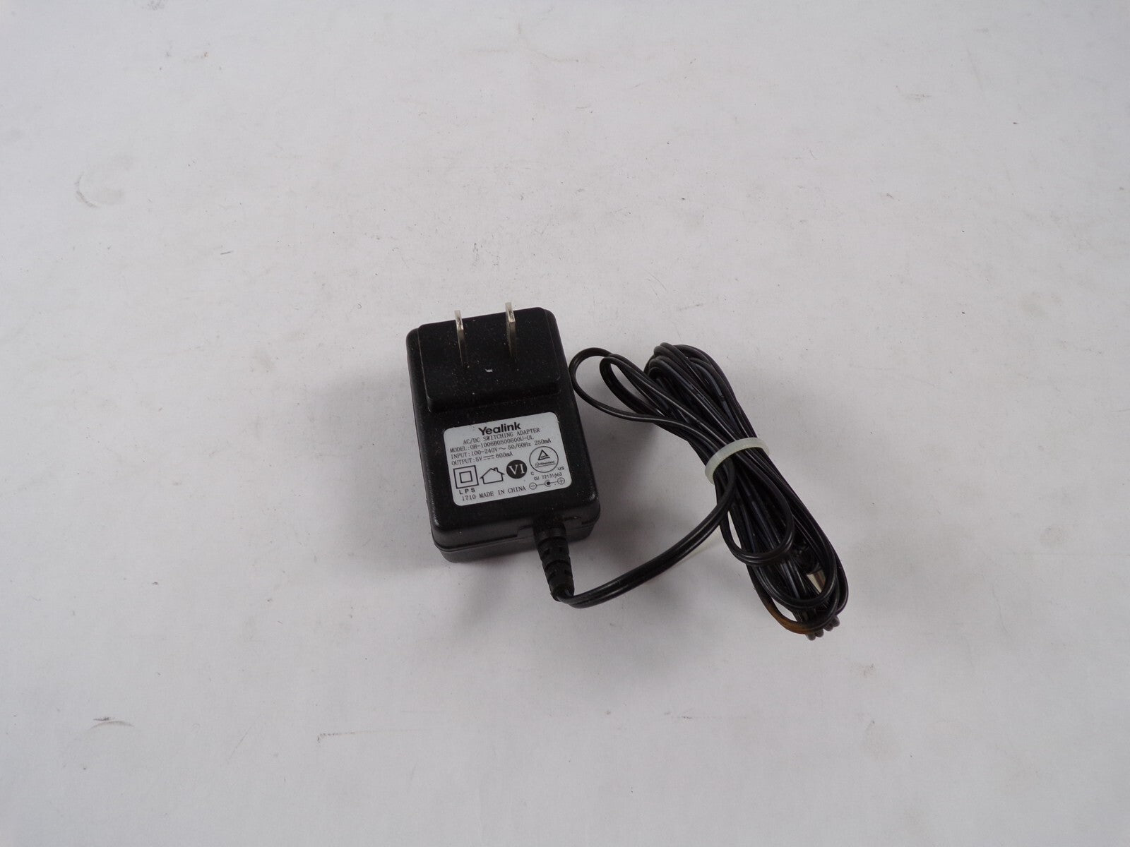 Genuine Yealink OH-1006B0500600U-UL Output 5 V 600mA Power Supply Adapter A55