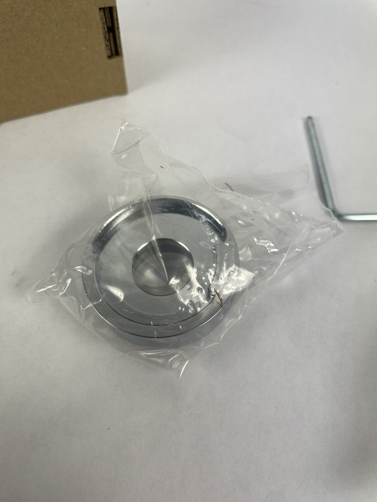 Vola NR52US-20 brushed chrome thermostatic temperature control handle for Series 5000 mixer valve