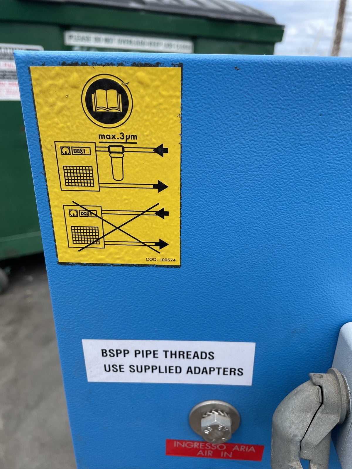Compair F175H F0175HA0110S Refrigerated Compressed Air Dryer 38DA - SEE IMAGES