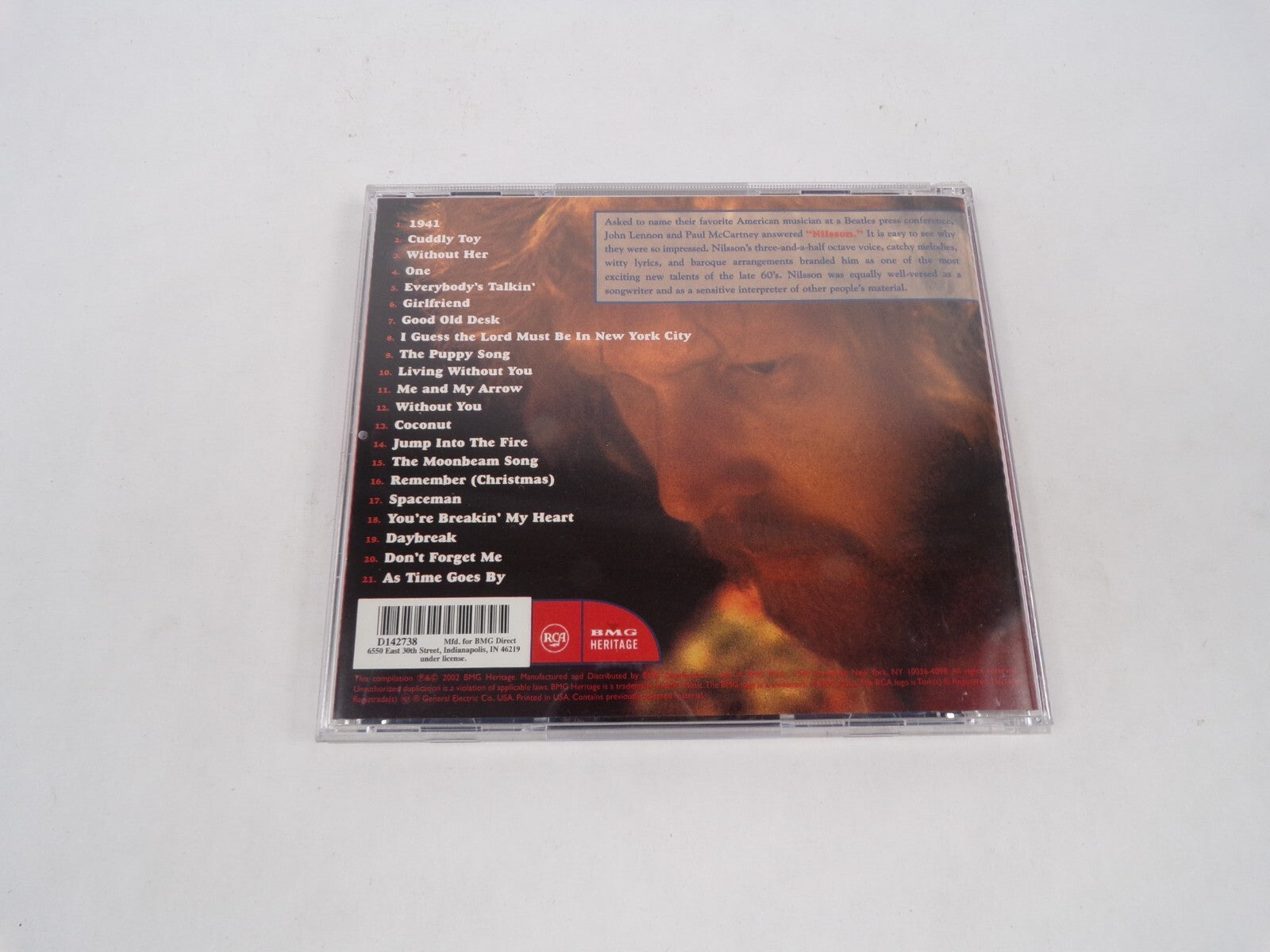 Nilsson Cuddly Toy Without Her One Everybodys Talkin Girlfriend Good Old CD#63