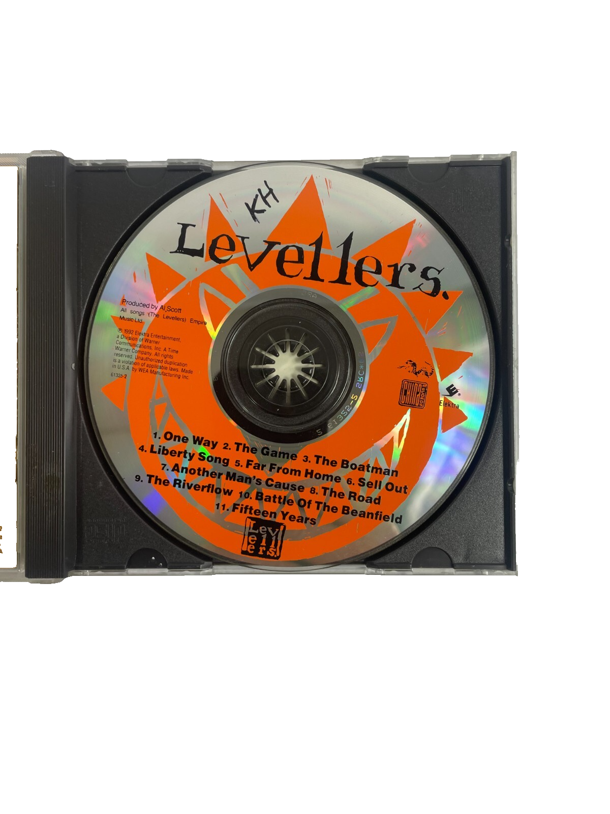Levellers Levelling The Land One Way The Boatman Liberty Song Sell Out CD#10