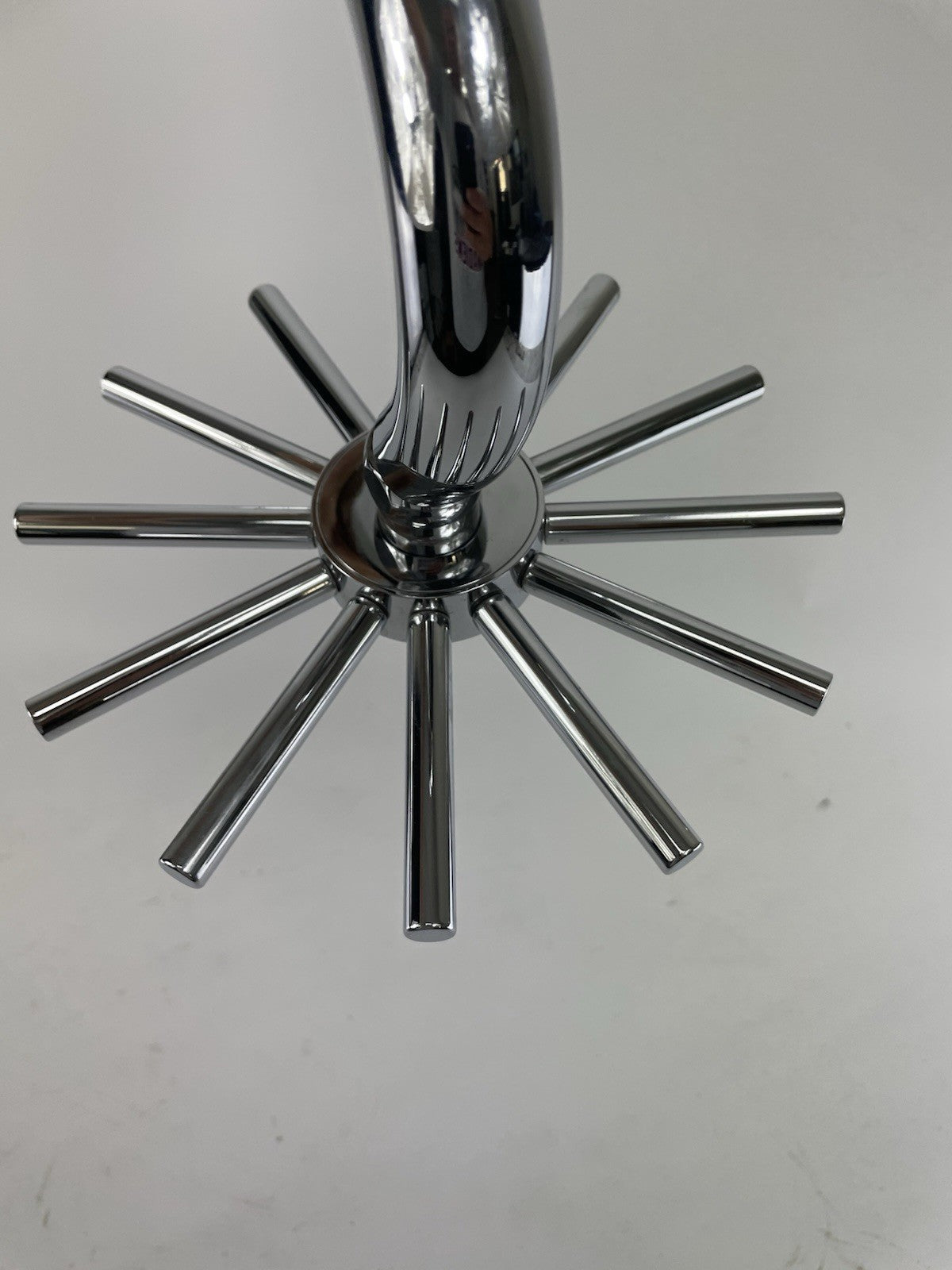 Polished Bathroom Shower Heads Rainfall Overhead Top Shower Sprayer 10 arms