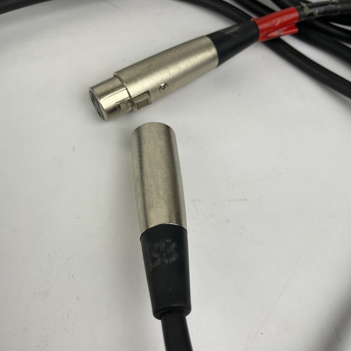 3-Pin Mini XLR Female to 3-Pin XLR Male Lavalier Microphone Cable Mic Cord 18'