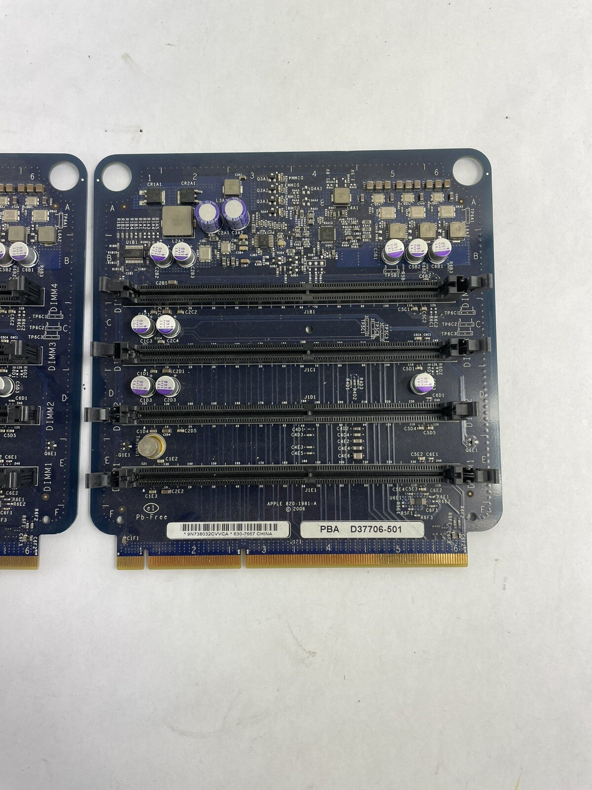 Apple Mac Pro A1186 2006-2007 Memory Riser Board Card 630-7667 820-1981-A