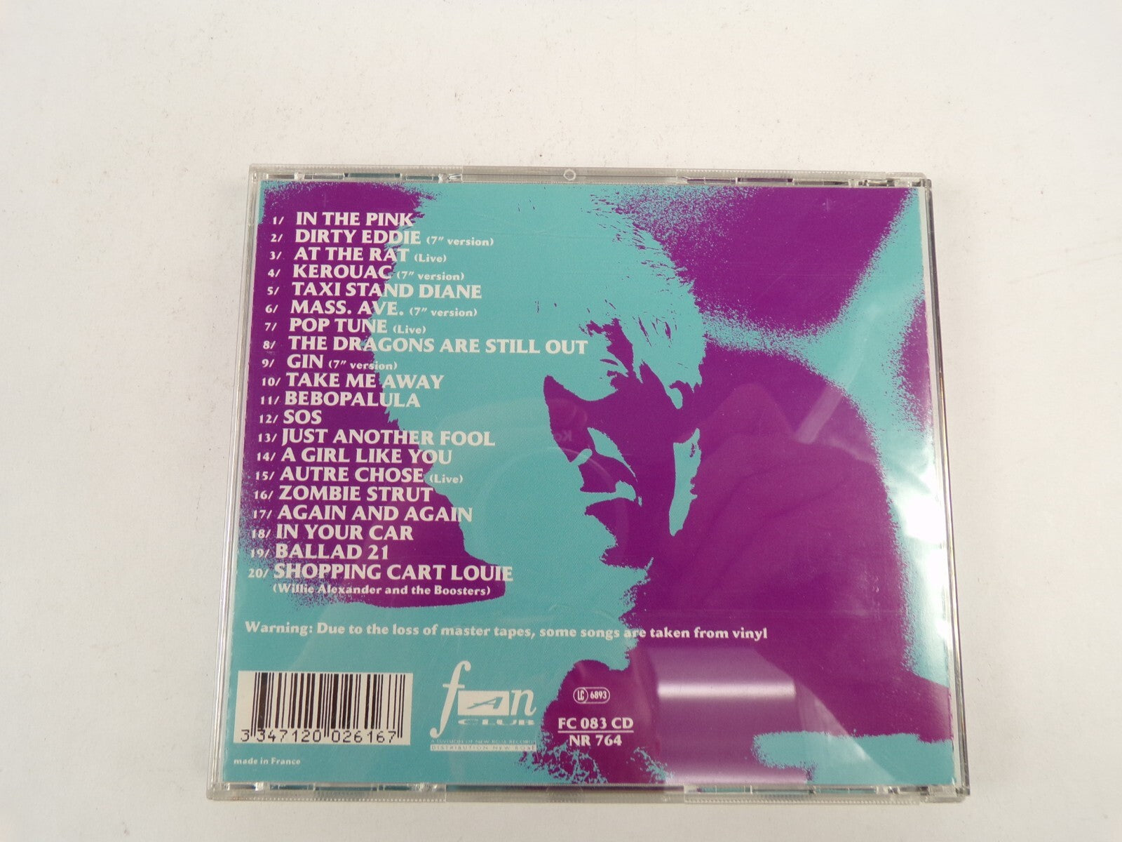 Fifteen Years Of Rock 'N' Roll With Willy Alexander In The Pink Gin CD#44