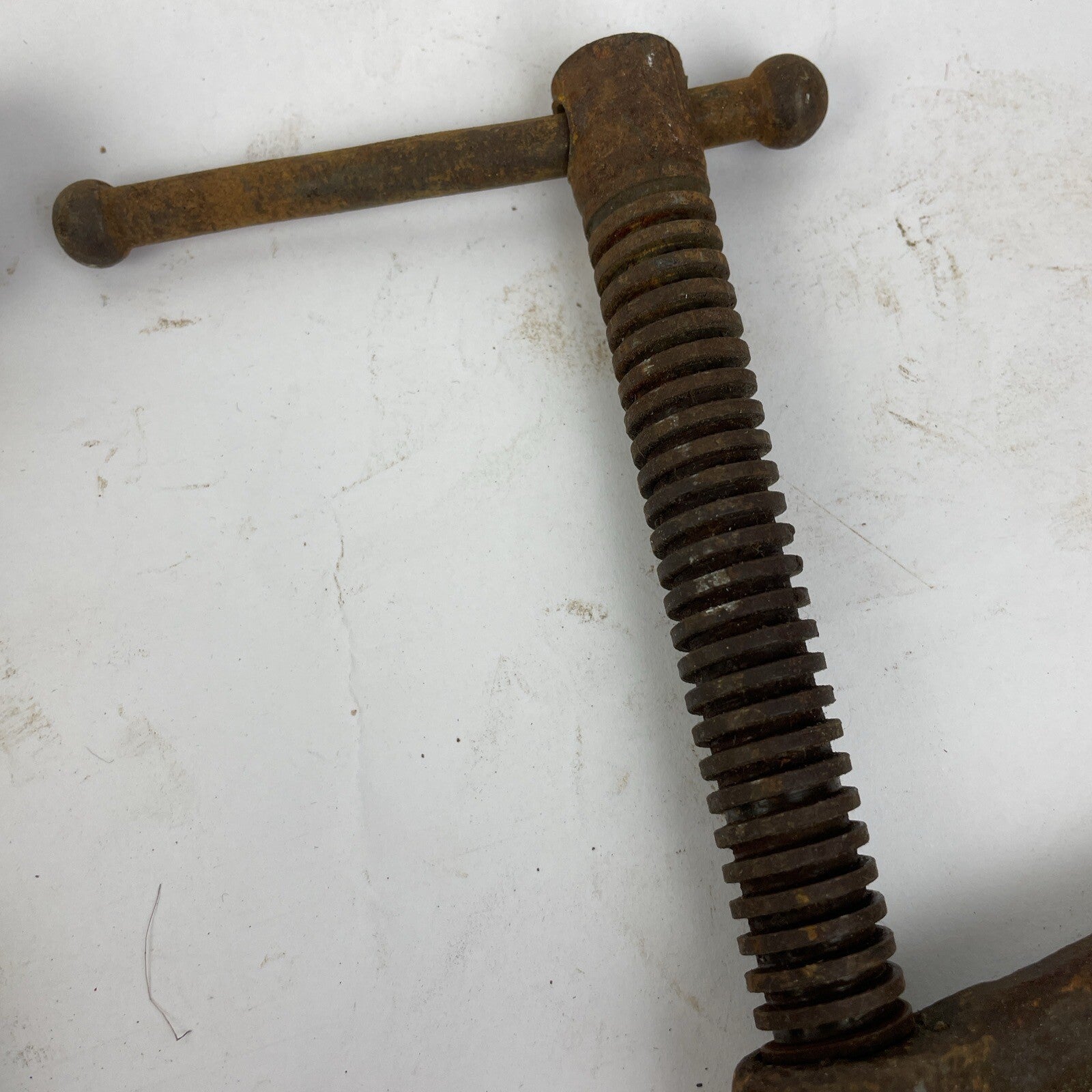 2 x Vintage 4" Chicago 4140 / Standard No. 540 C Clamp Welding Woodworking Tool