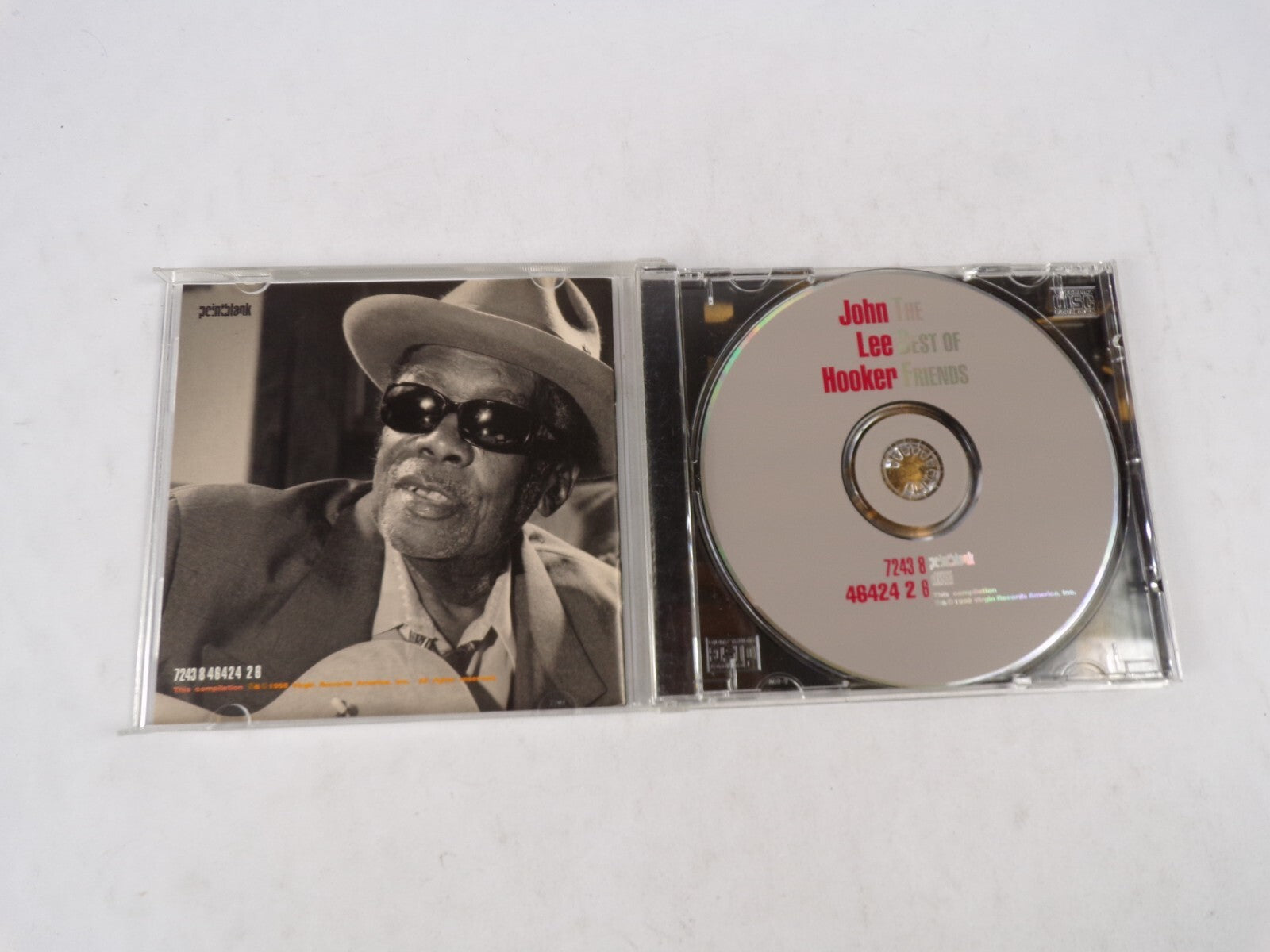 The Best Of Friends John Lee Hooker Charles Brown Eric Clapton Ry Cooder CD#22