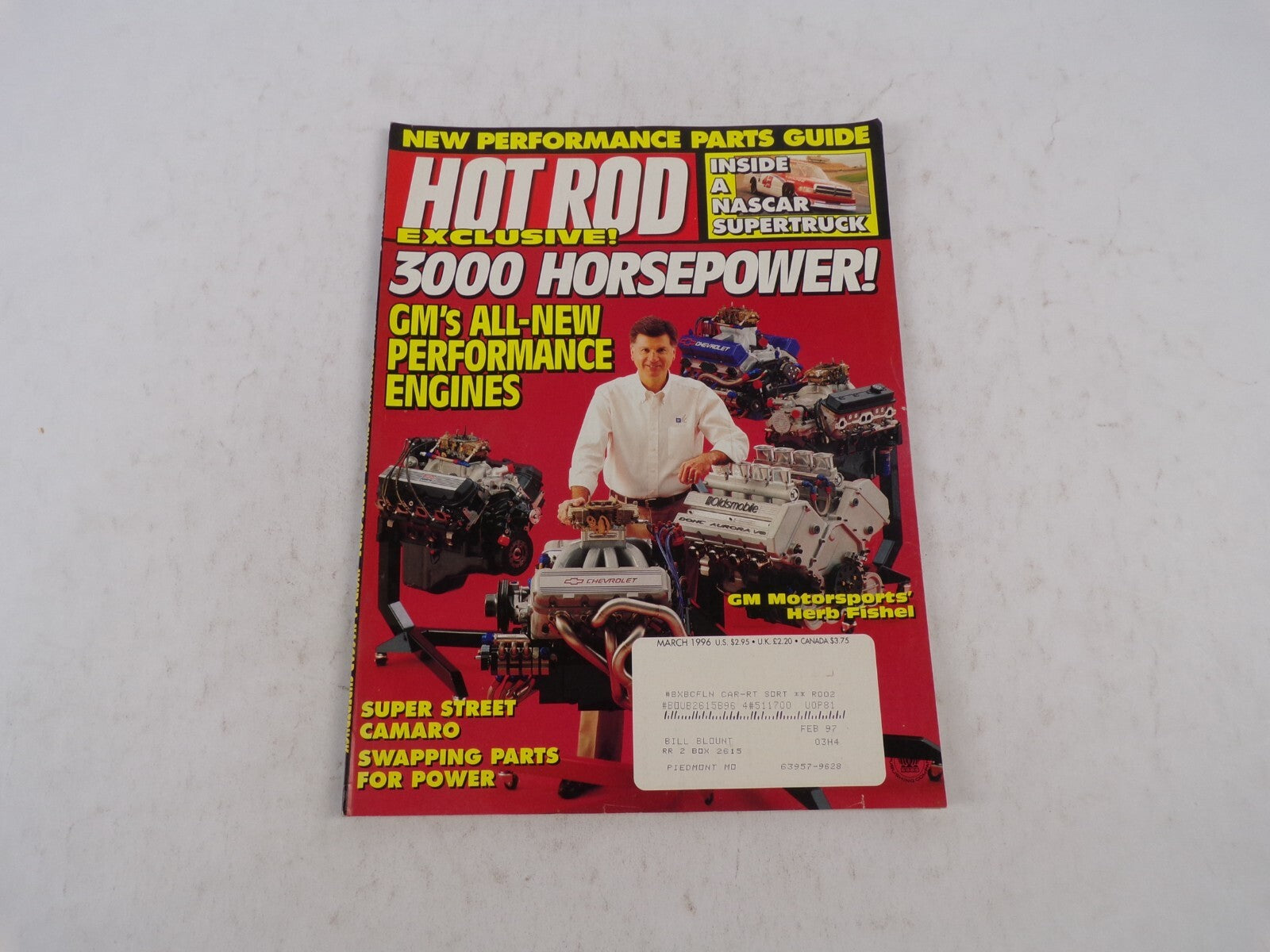 March 1990 Hot Rodding Magazine 3000 Horsepower! GM's All-New Performace Engine