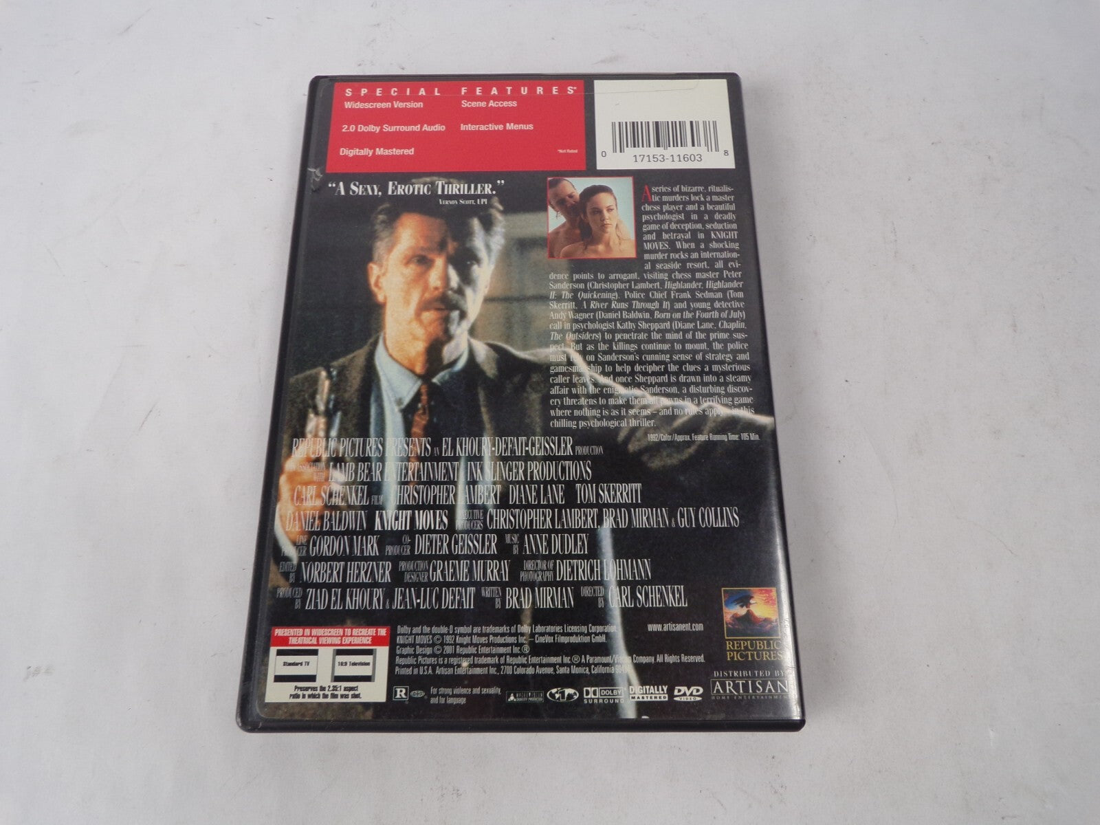 Knight Moves In A Game Of Life And Death One Wrong Move Could Be His DVD Movies