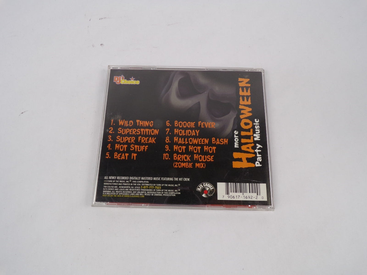 More Hallowen Party Music Wild Thing Superstition Super Freak Hot Stuff CD#67