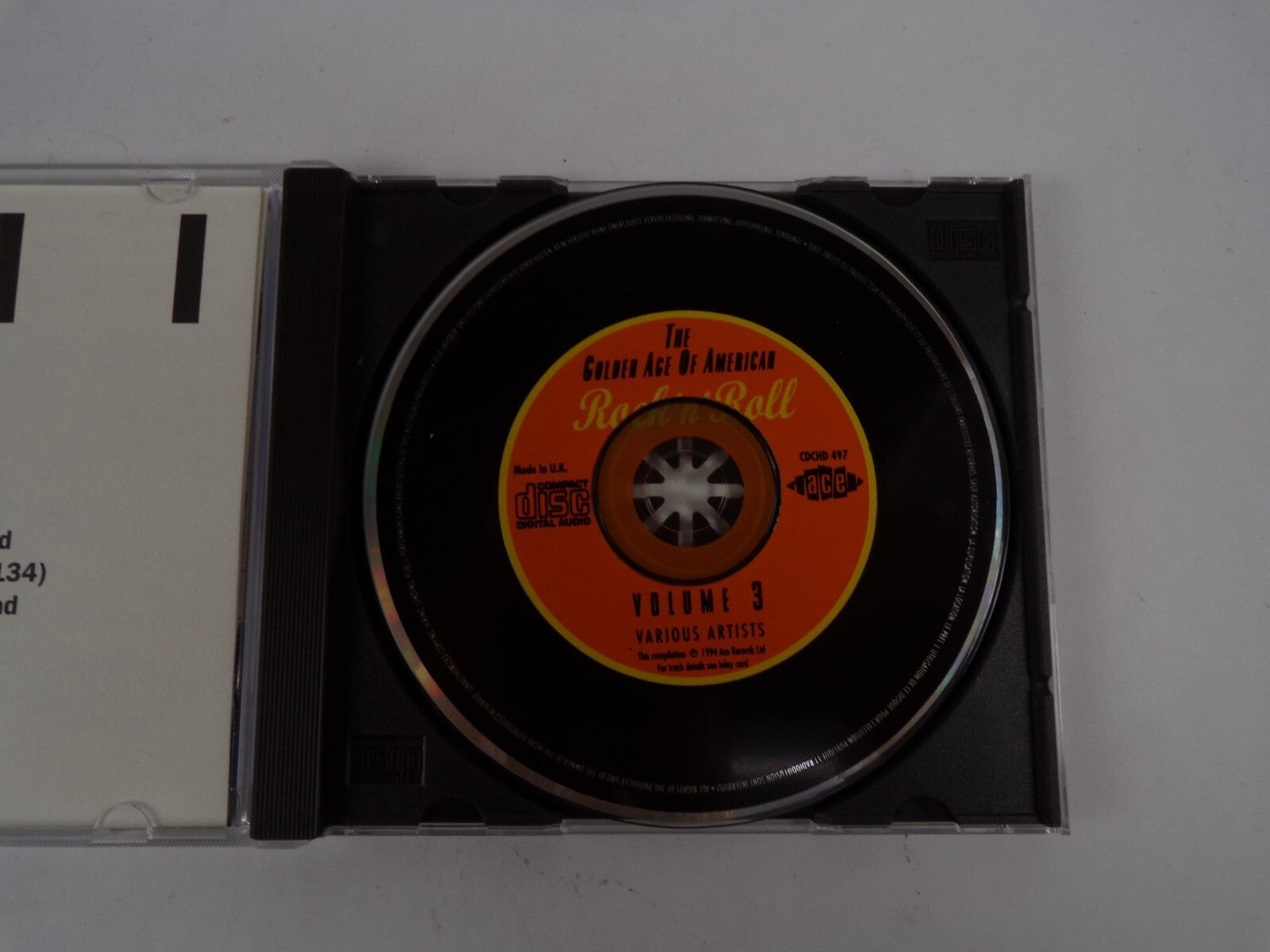 The Golden Age of American Rock n Roll Vol 3 Hot 100 Hits 1954 - 1963 CD#38