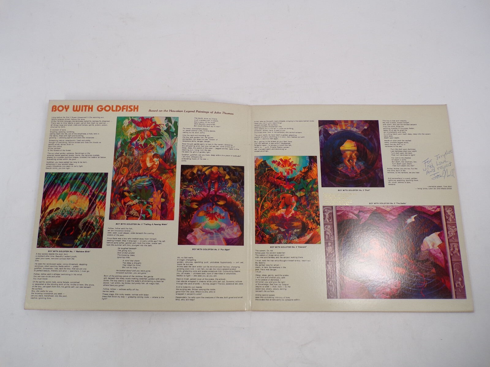 Boy With Goldfish Lee Holdridge The London Symphony Orchestra Vinyl Record