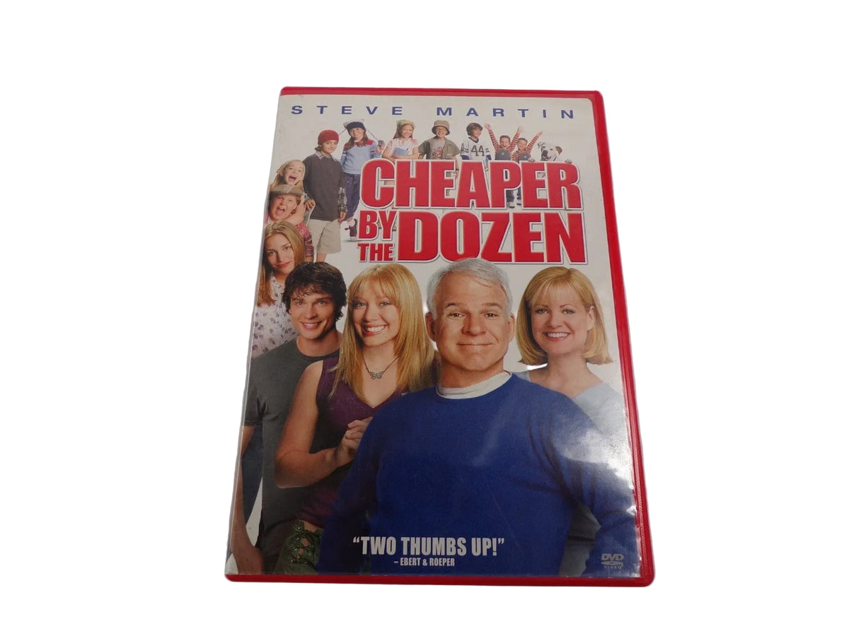 Cheaper by the Dozen DVD Steve Martin Bonnie Hunt family comedy