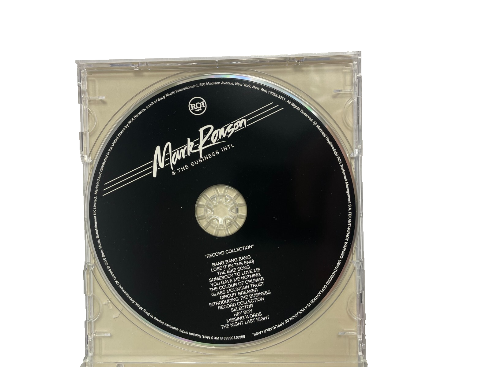 Mark Ronson & The Business Intl Record Collection Bang Bang Bang Selector CD#6