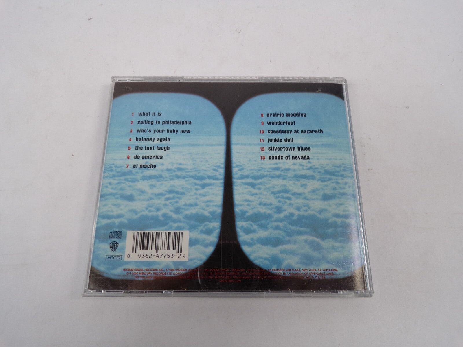 Mark Knopfler Sailing To Philadelphia What It Is Sailing To Philadelphia CD#25