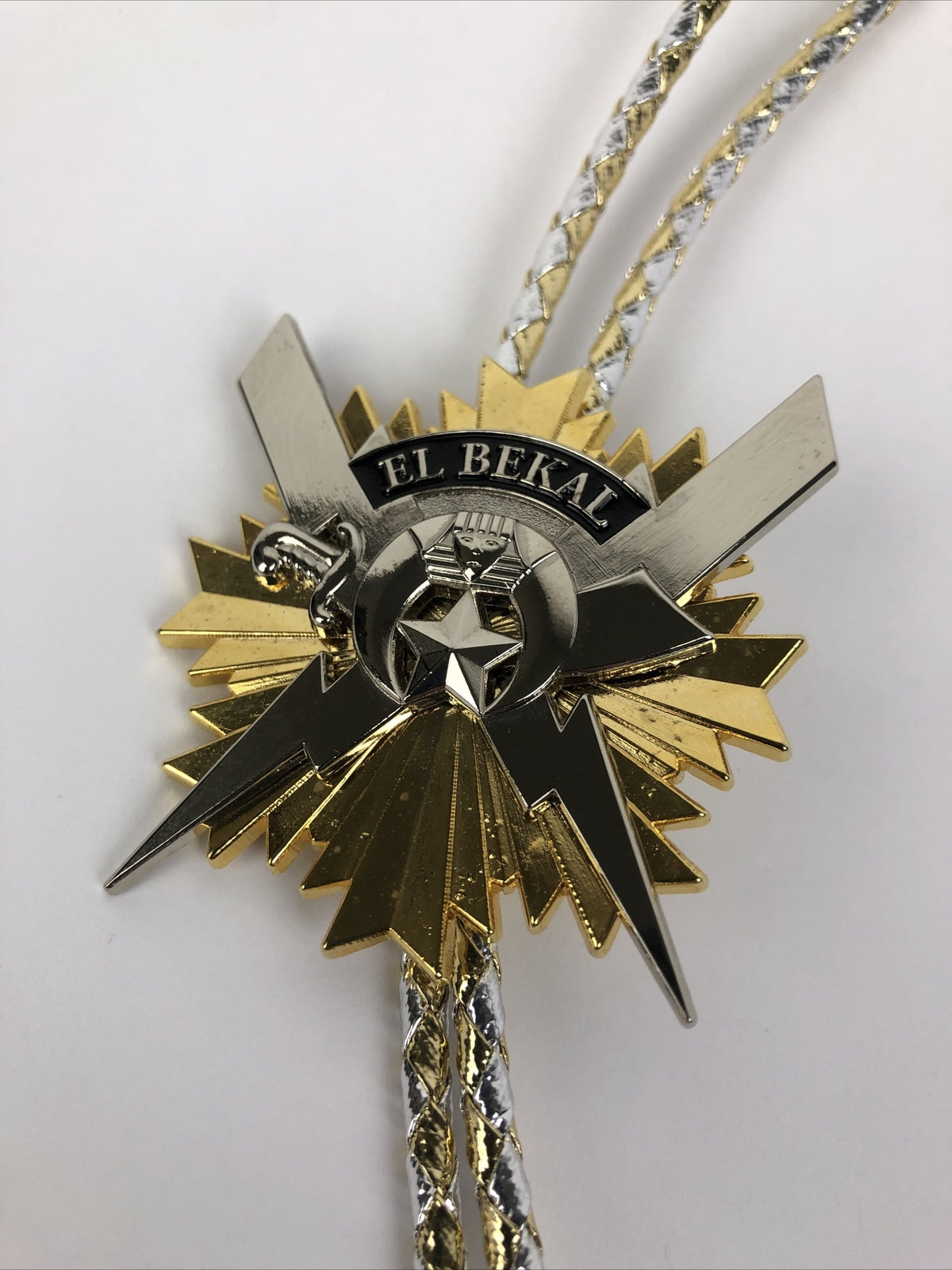 Shriners El Bekal Bill Roland Potentate 2008 Bolo Tie Fresno California R/G